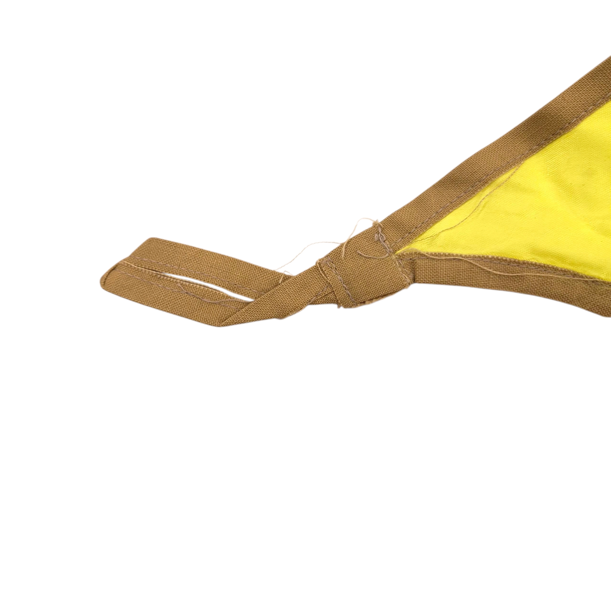 British/U.S. Airborne Yellow Recognition Scarf - Image 2