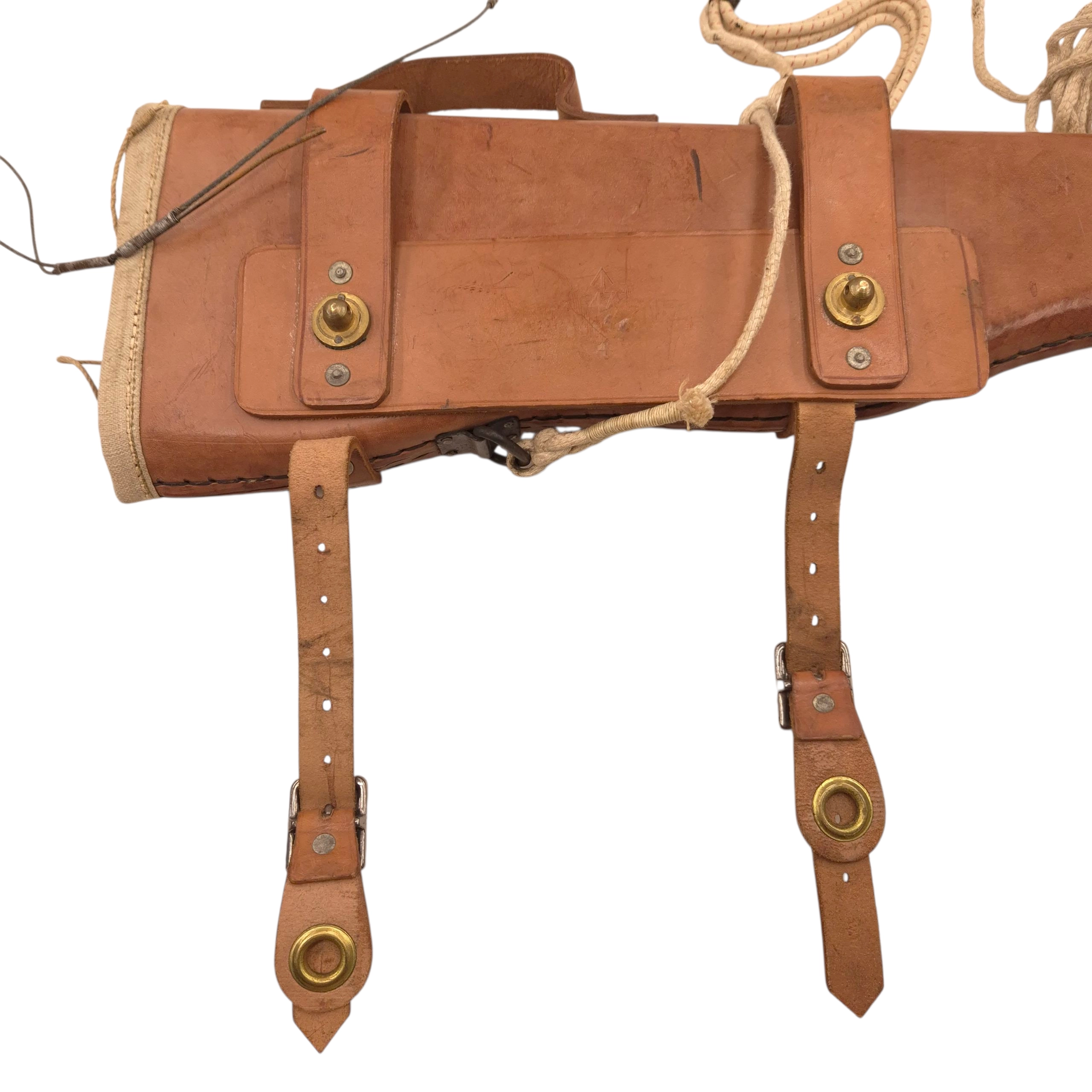 British Airborne Leather Sten Gun Valise - 1942 - Image 5