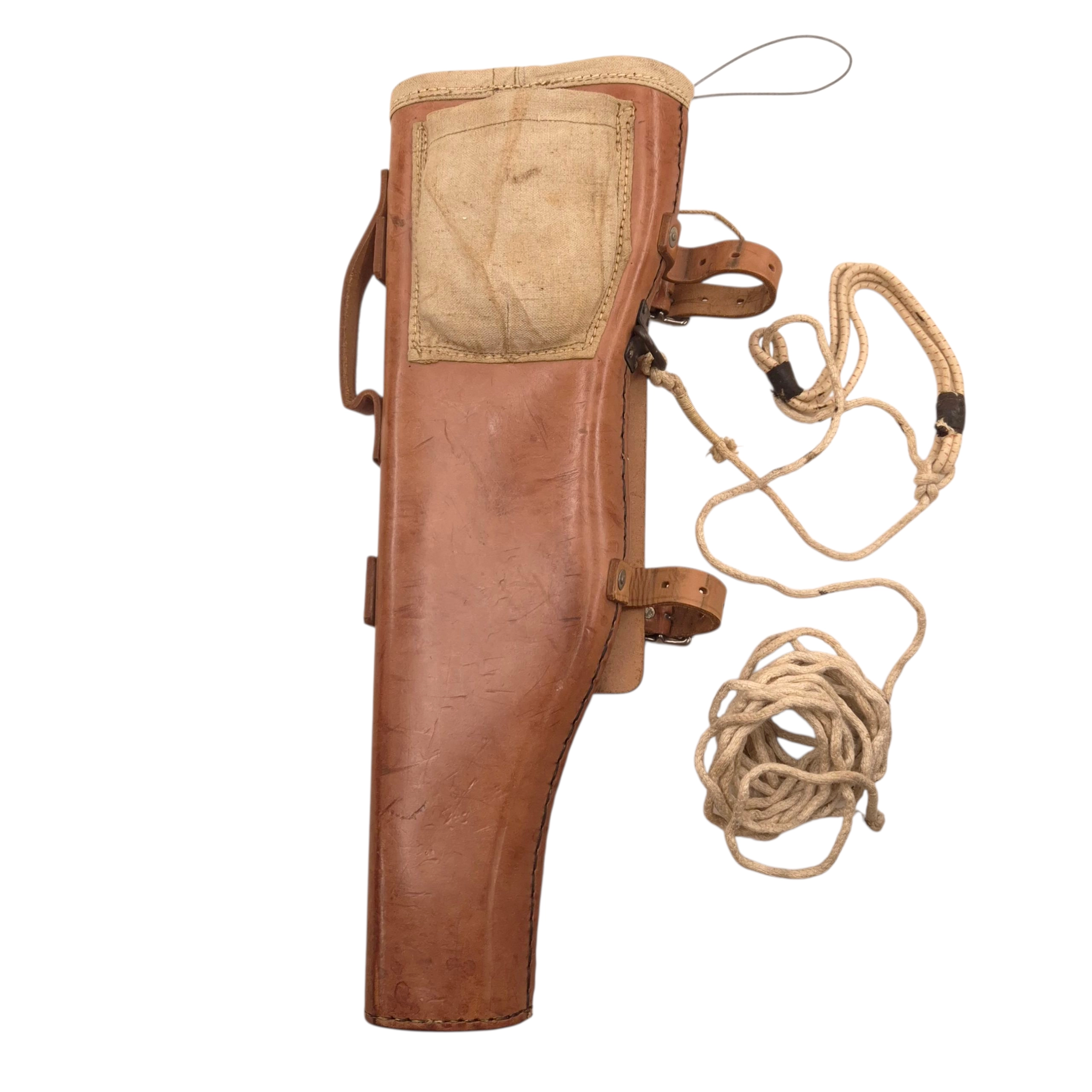 British Airborne Leather Sten Gun Valise - 1942 - Image 2