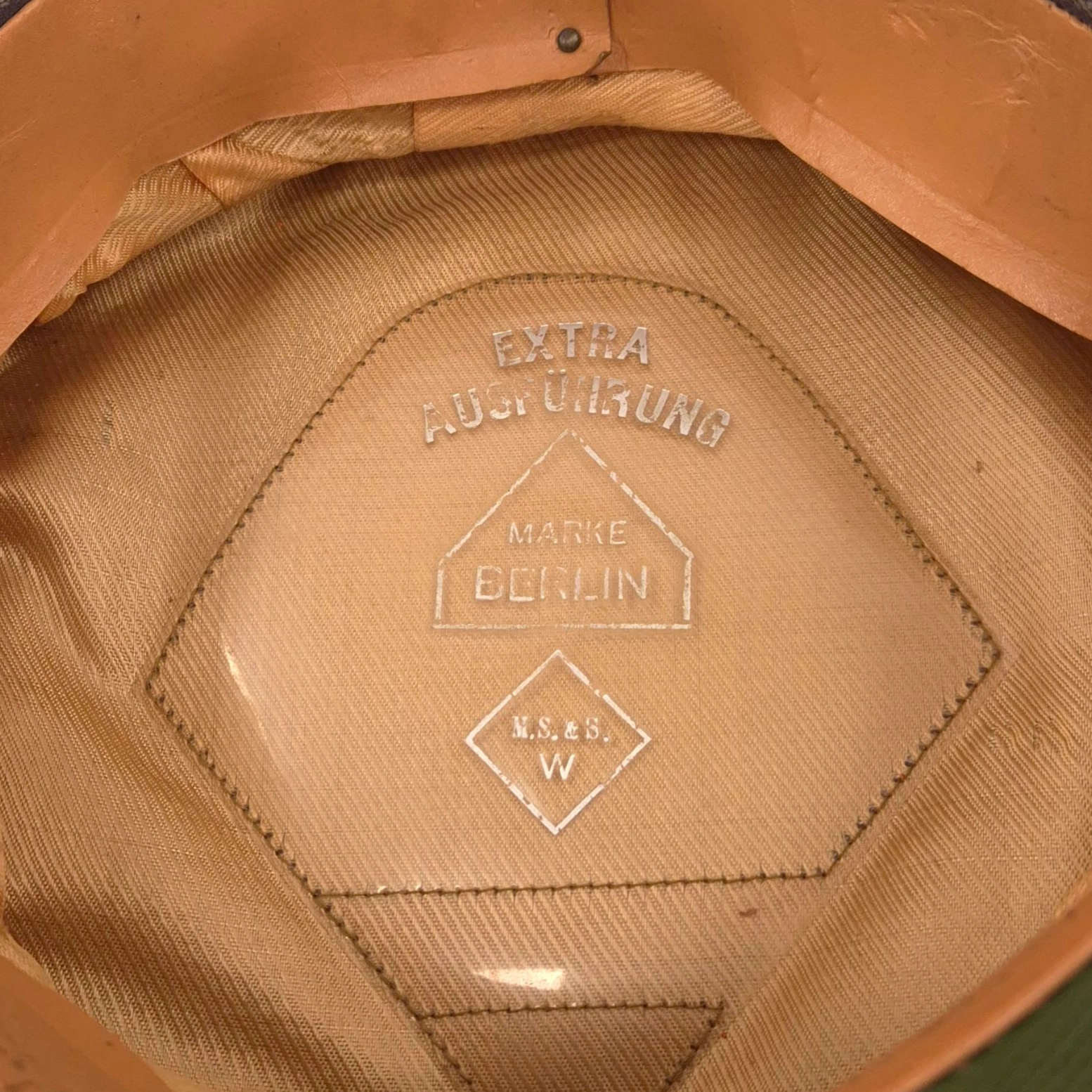 Luftwaffe Flight/Fallschirmjäger EM/NCO’s visor cap - Image 6