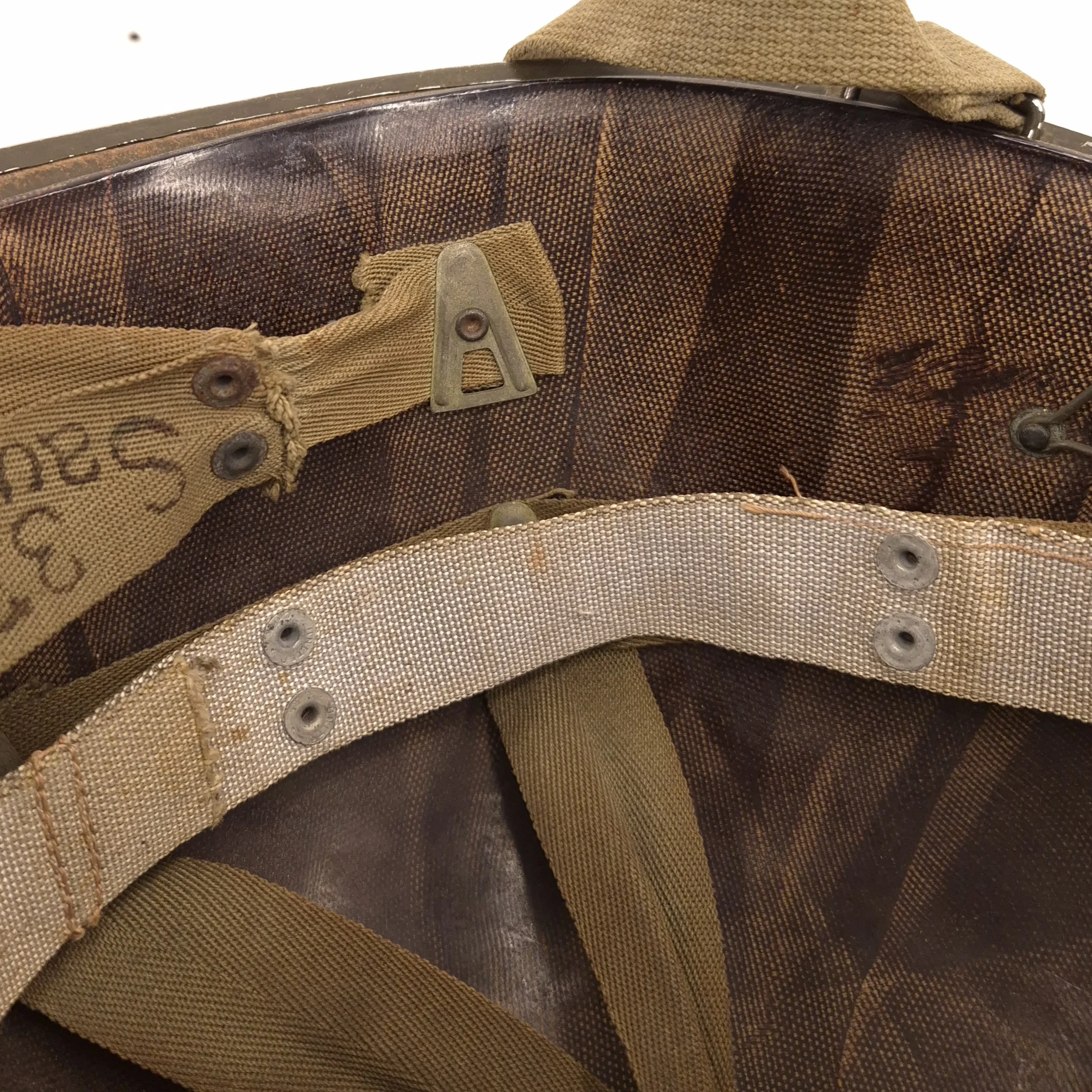 U.S. M1 Fixed-Bale helmet with early INLAND liner - Image 11