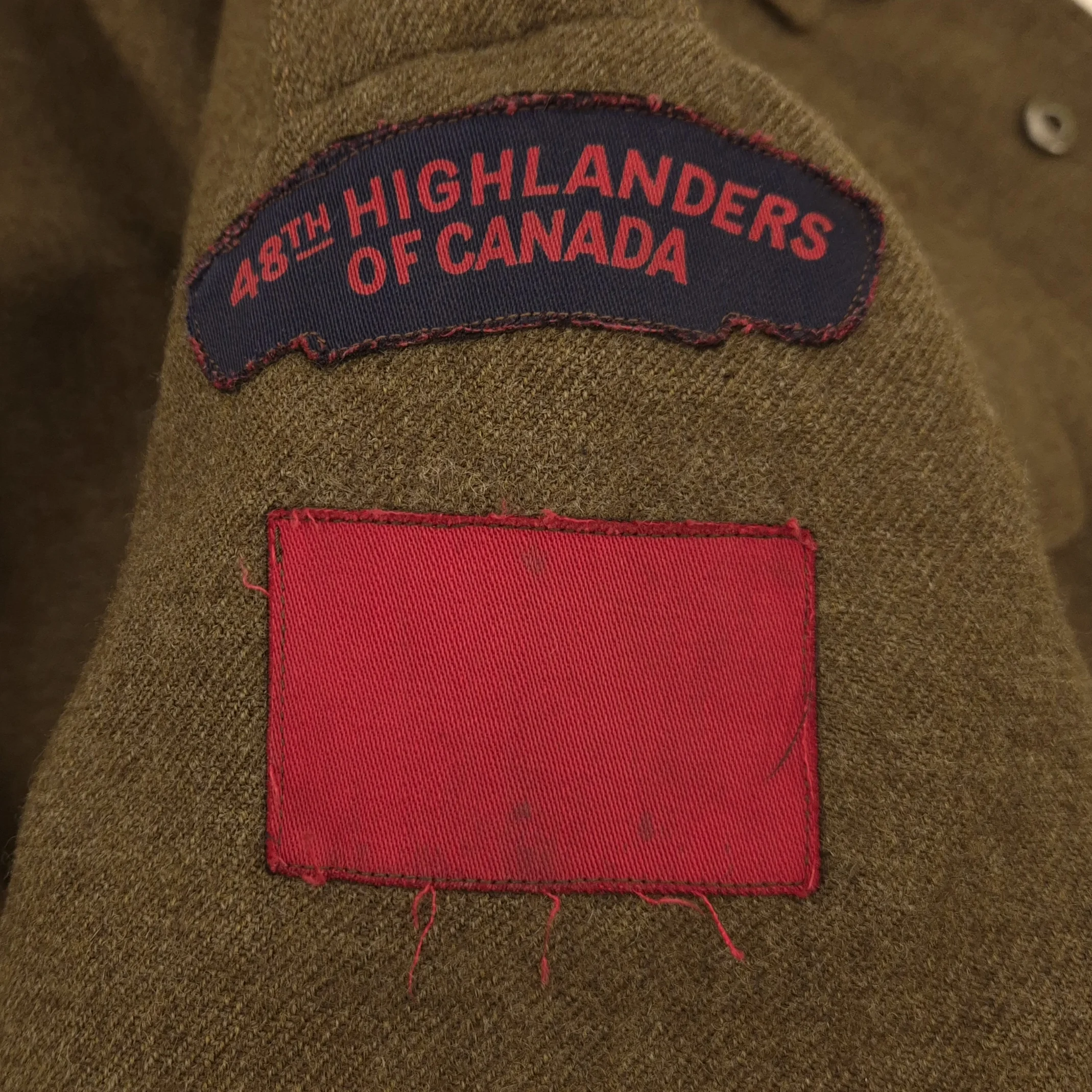 48th Highlanders of Canada - Battle Dress Jacket and Tam - Image 3