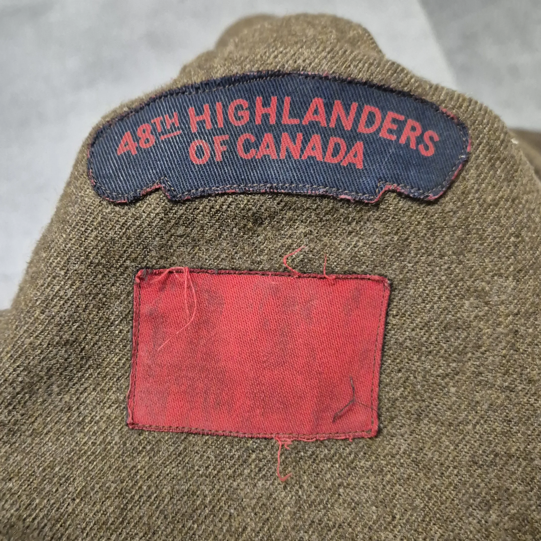 48th Highlanders of Canada - Battle Dress Jacket and Tam - Image 8