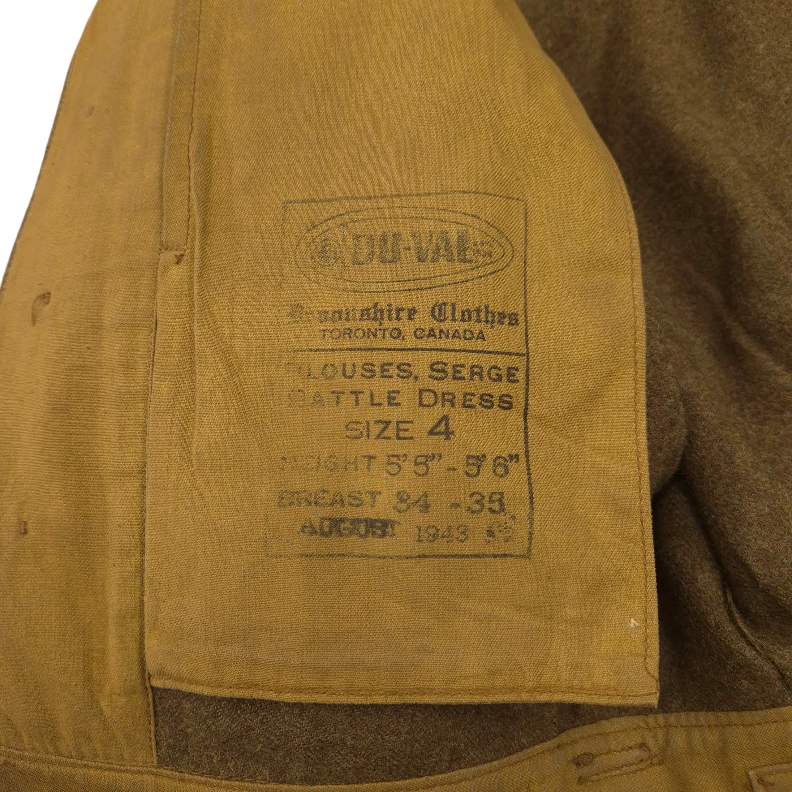 5th Field Regiment RCA - Battle Dress Jacket - Image 10