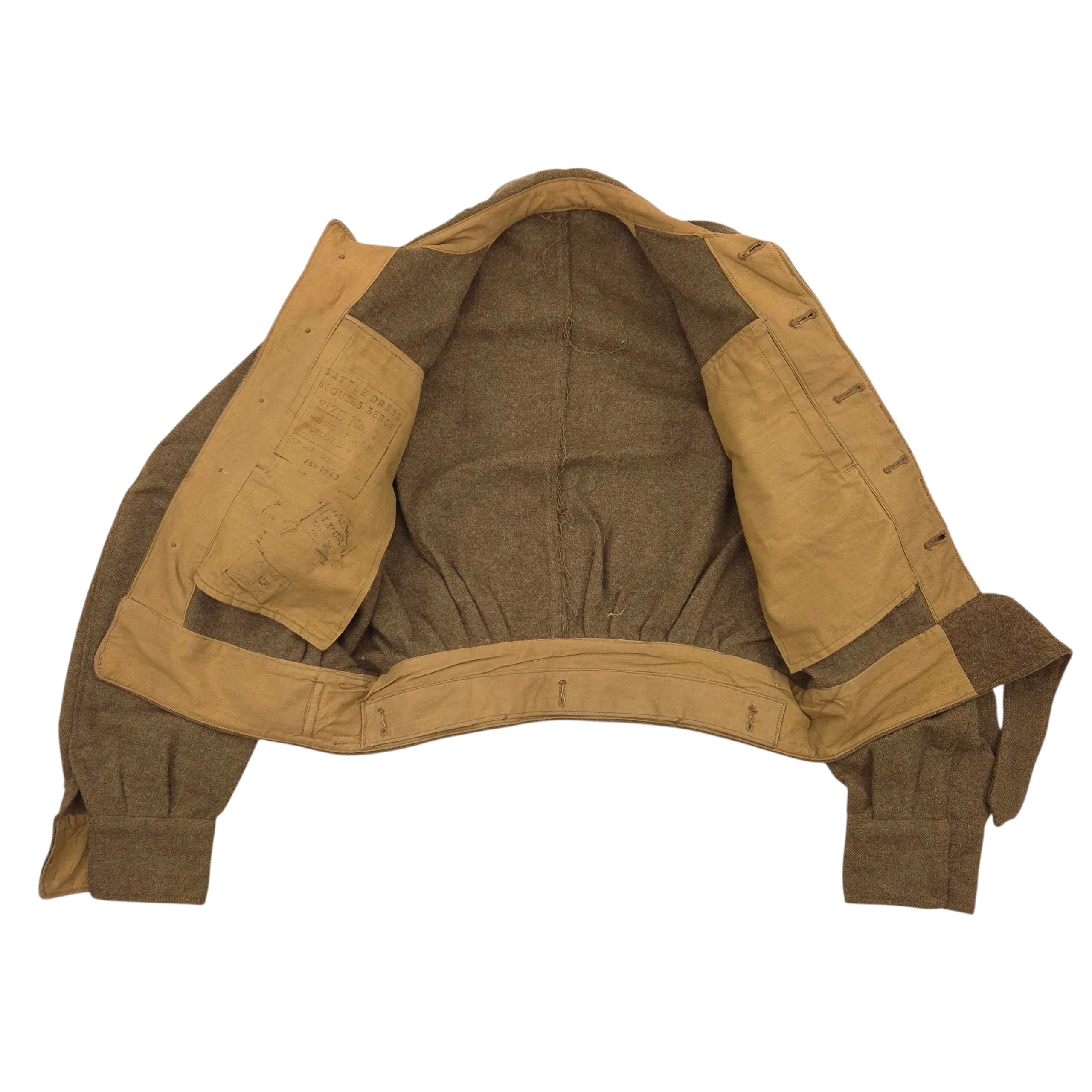 Canadian Battle Dress Jacket - 1943 - Image 3