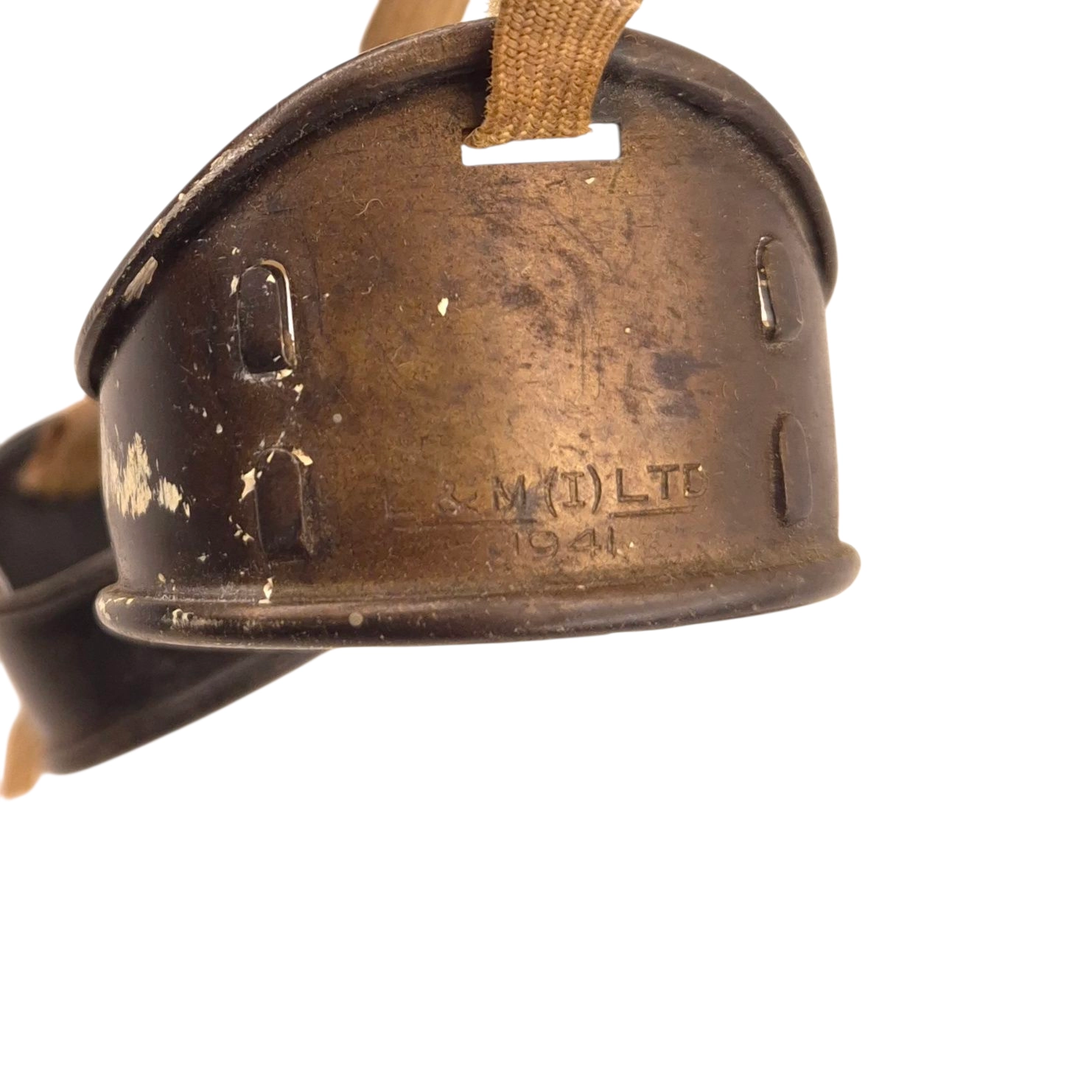 British Dispatch Rider's Goggles in metal box - Image 4