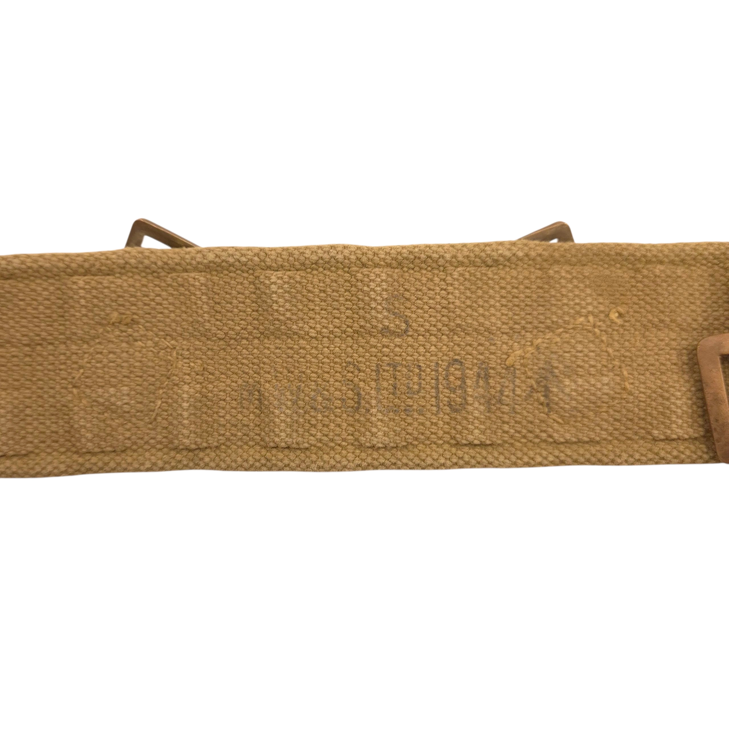 British P37 Web Belt - MW & S 1944 - Image 2