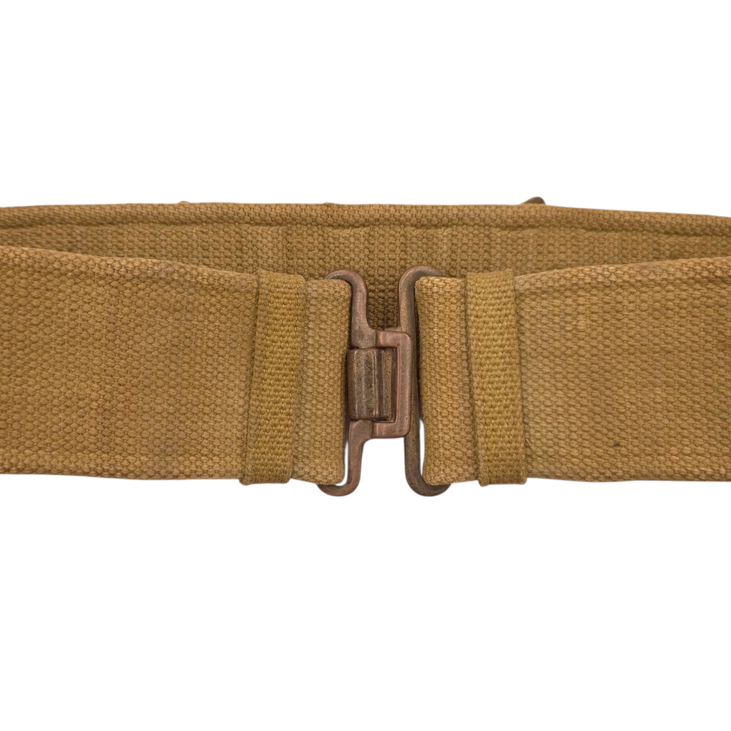 British P37 Web Belt - Finnigans 1945 - Image 3