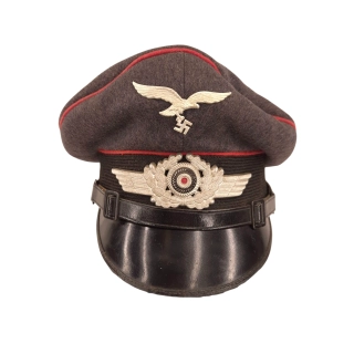 Luftwaffe FLAK EM/NCO’s visor cap
