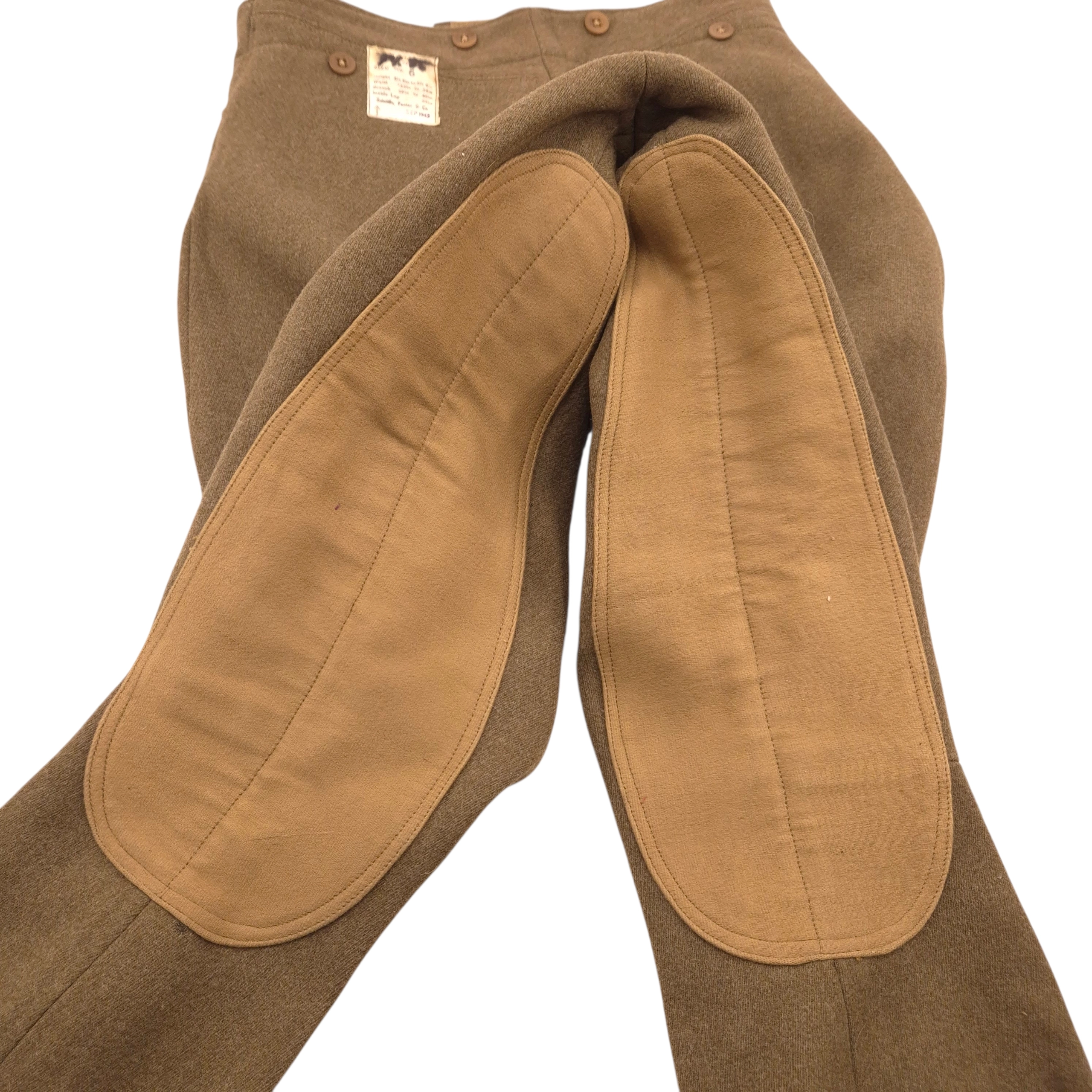 British Motorcycle Breeches - Dated 1943 - Image 9