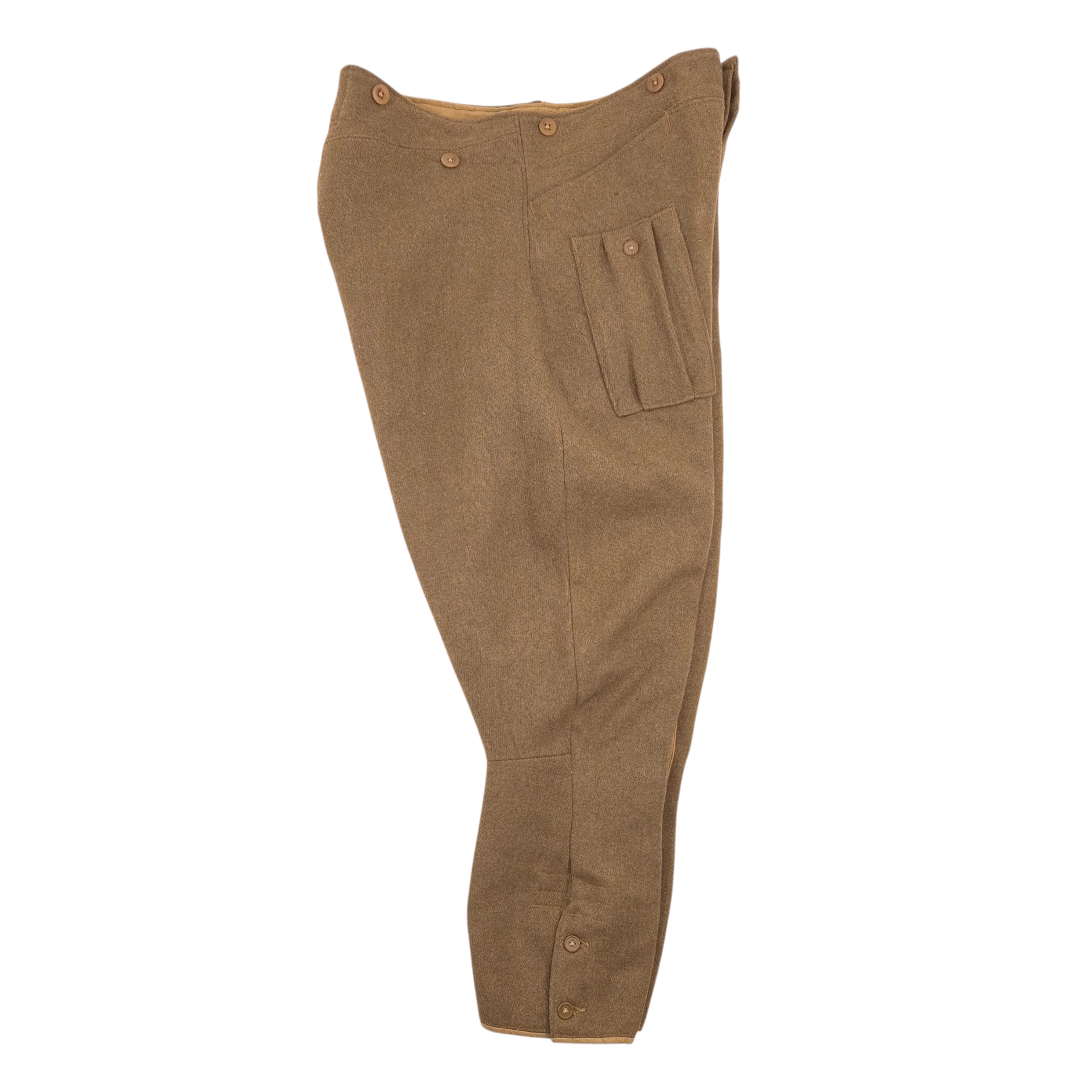 British Motorcycle Breeches - Dated 1943 - Image 2