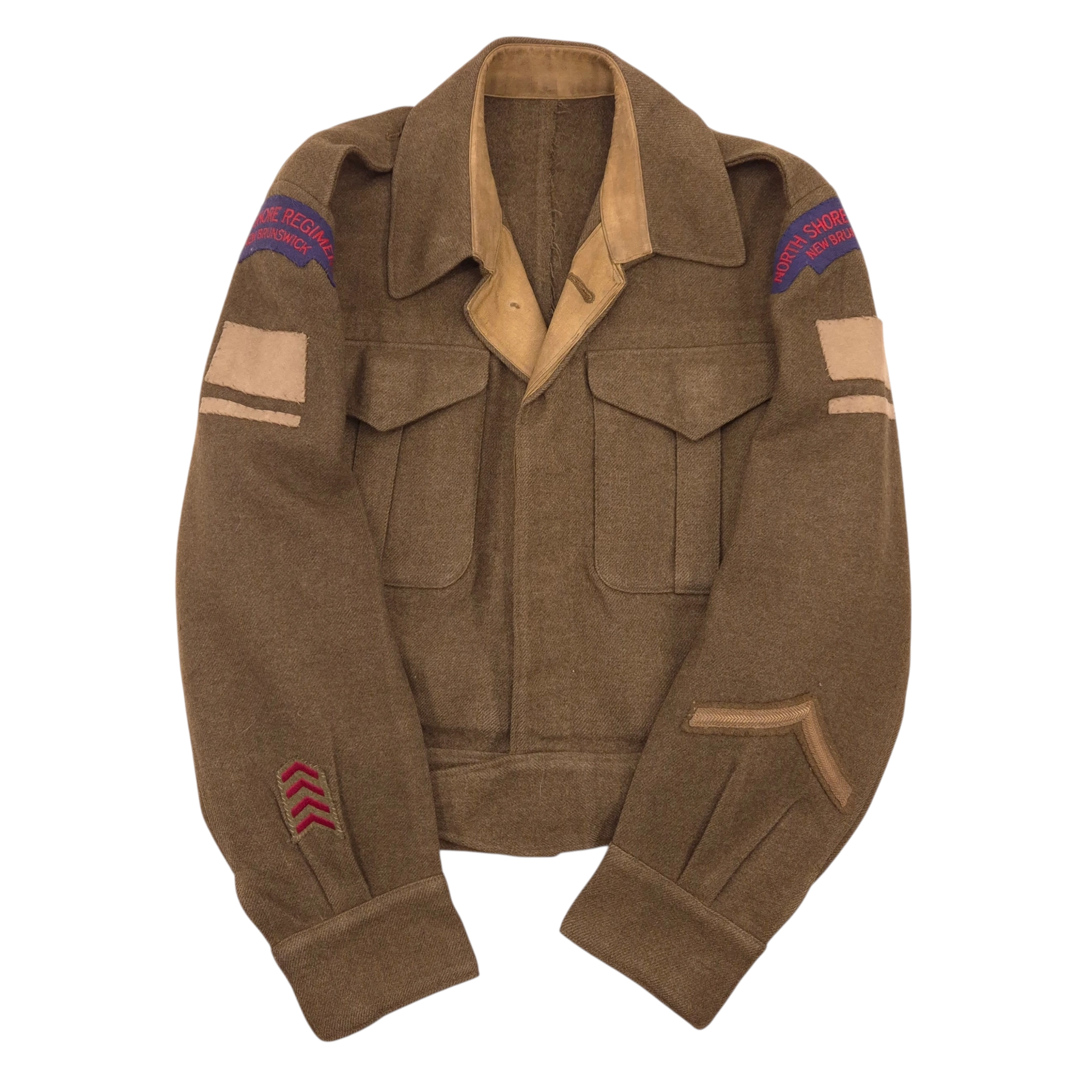 North Shore Regiment (NSR) - Battle Dress Jacket and Equipment - Image 2