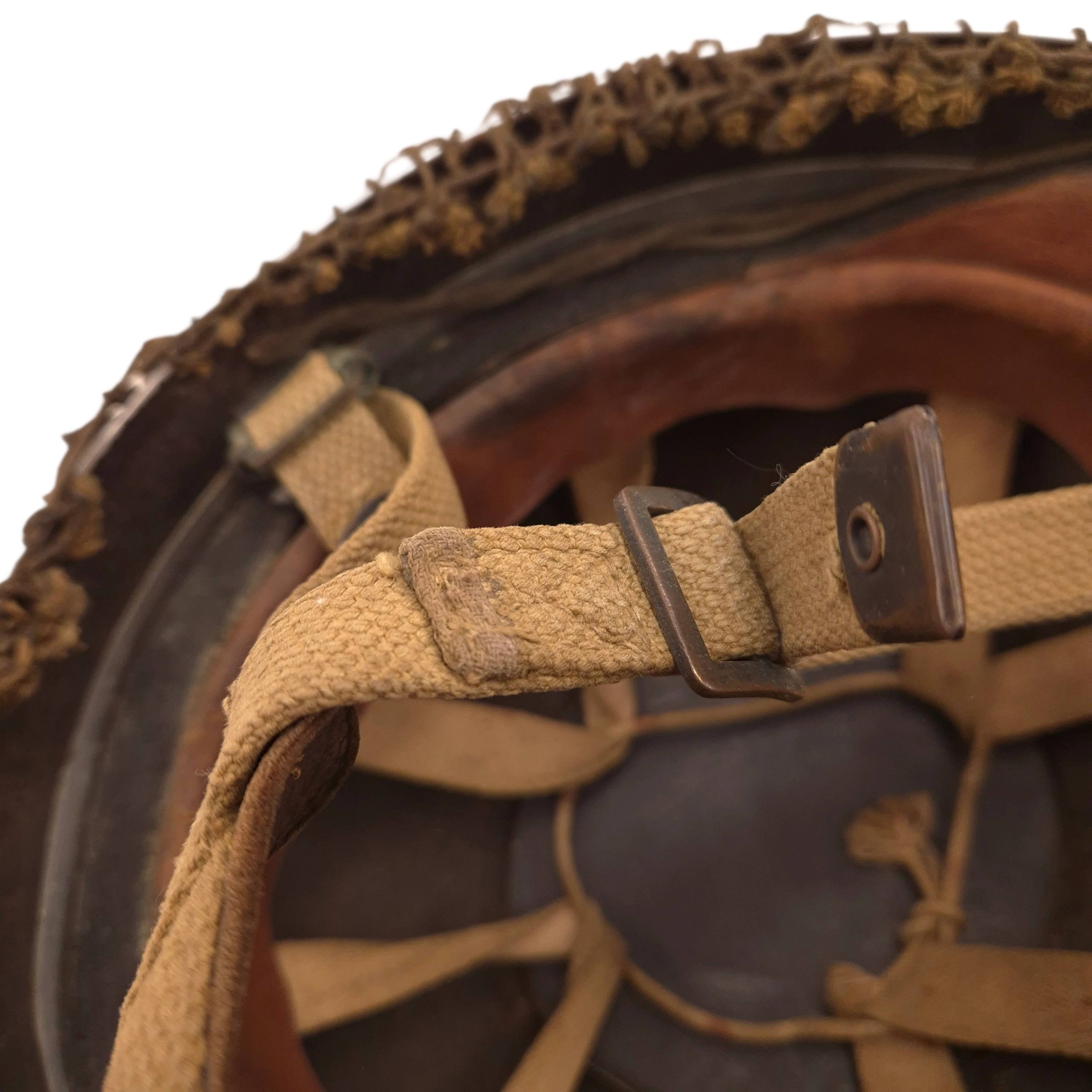 'RARE' British MkII Paratrooper Helmet - BMB 1943 - Image 7