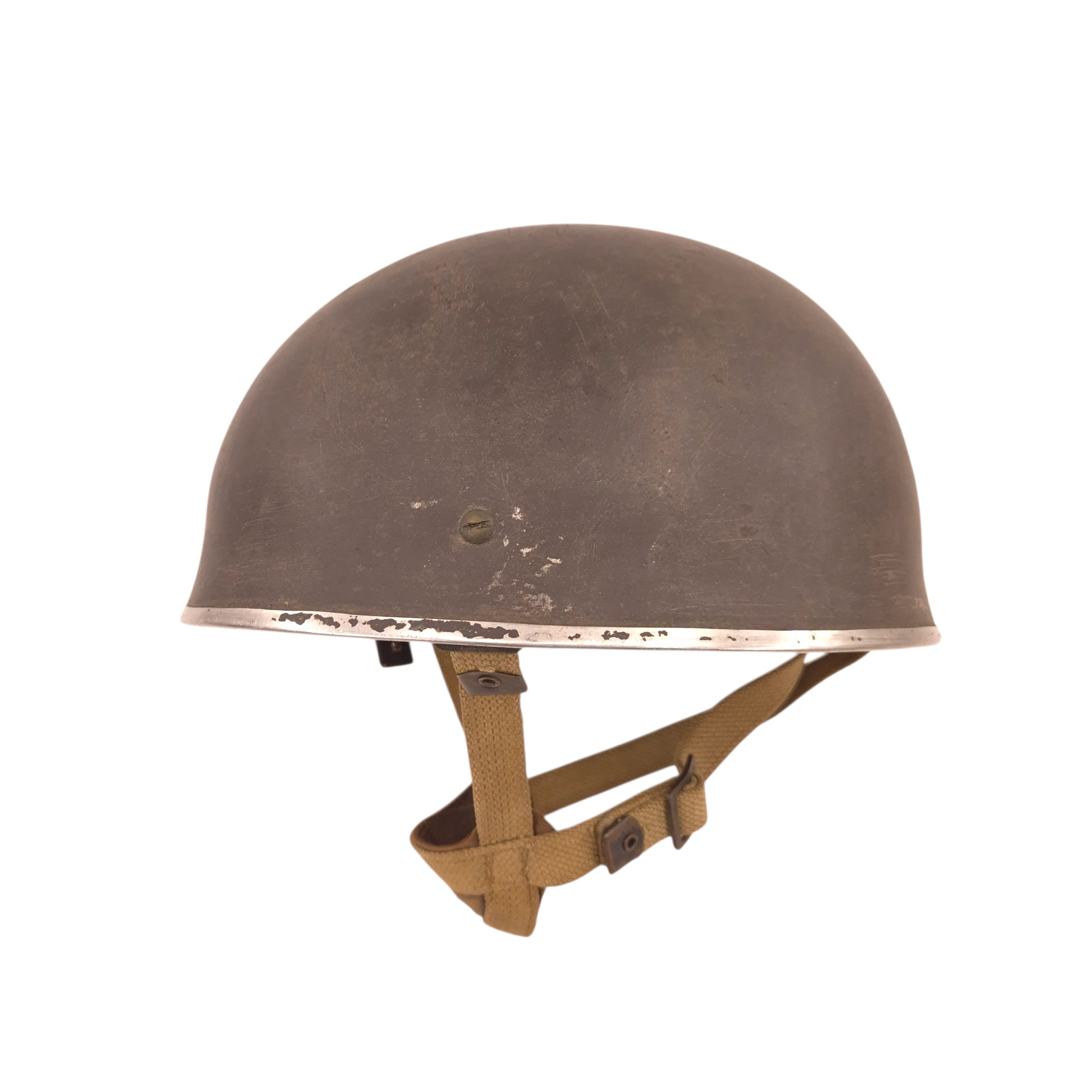 'RARE' British MkII Paratrooper Helmet - BMB 1943 - Image 15