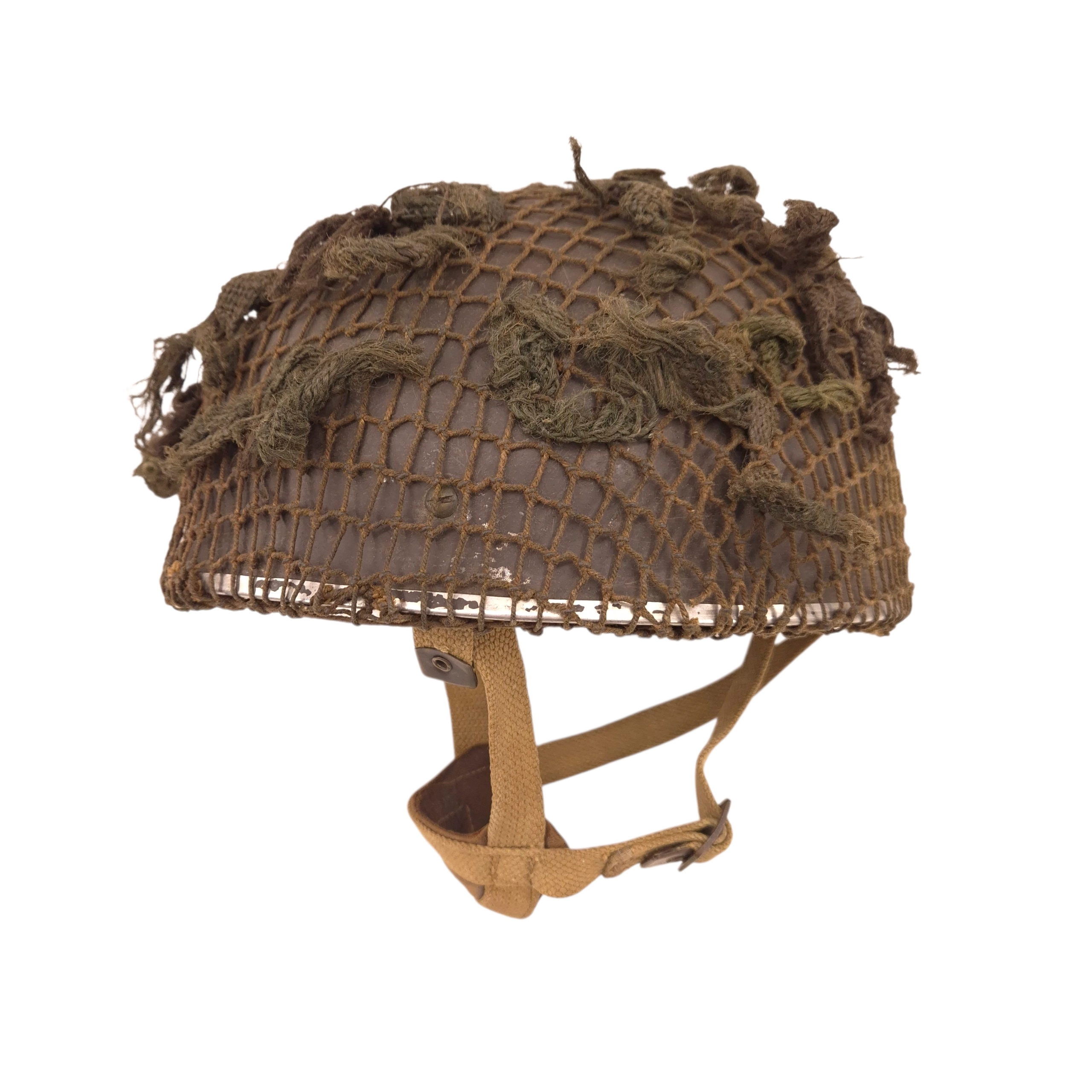 'RARE' British MkII Paratrooper Helmet - BMB 1943 - Image 2