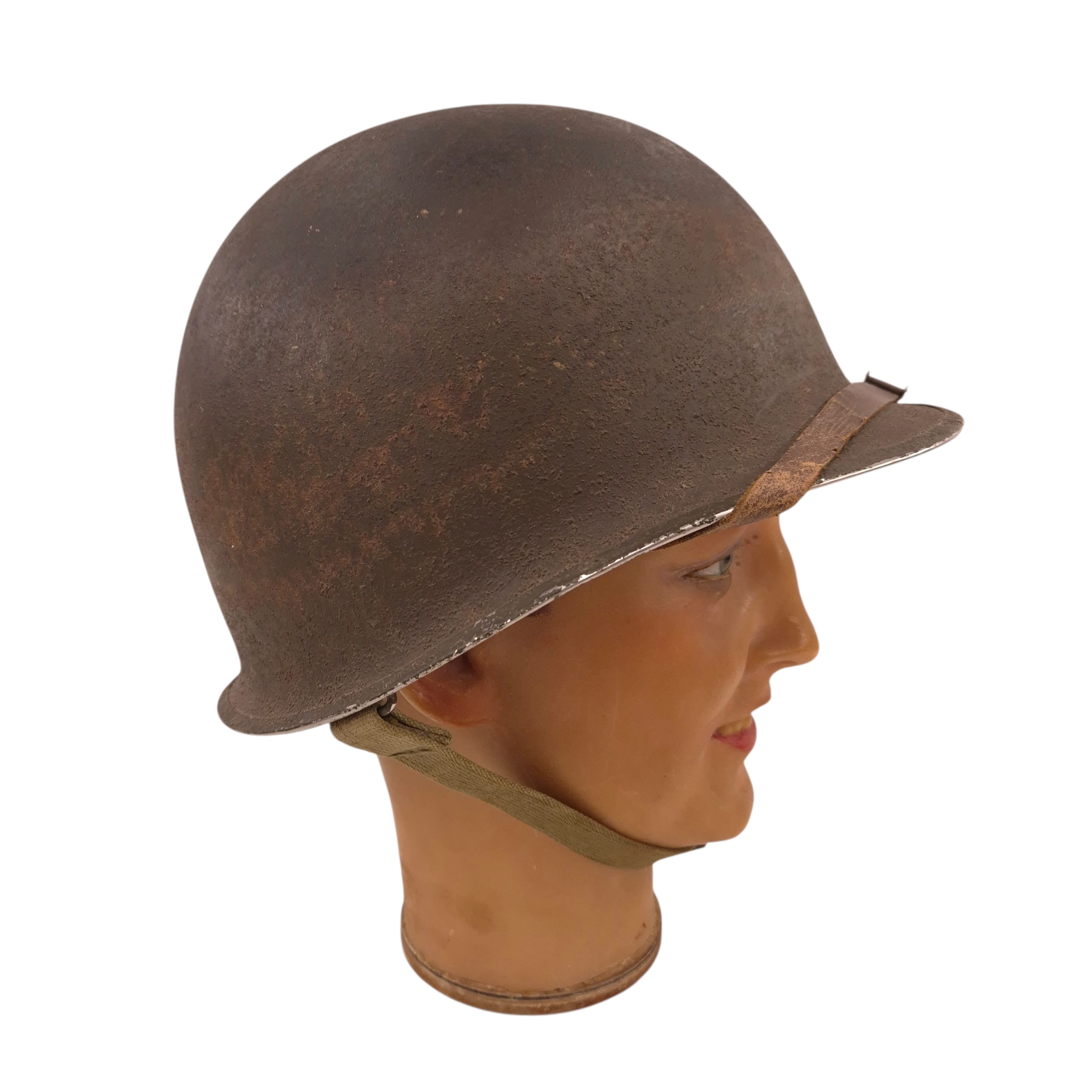 U.S. M1 Fixed-Bale helmet with early INLAND liner - Image 3
