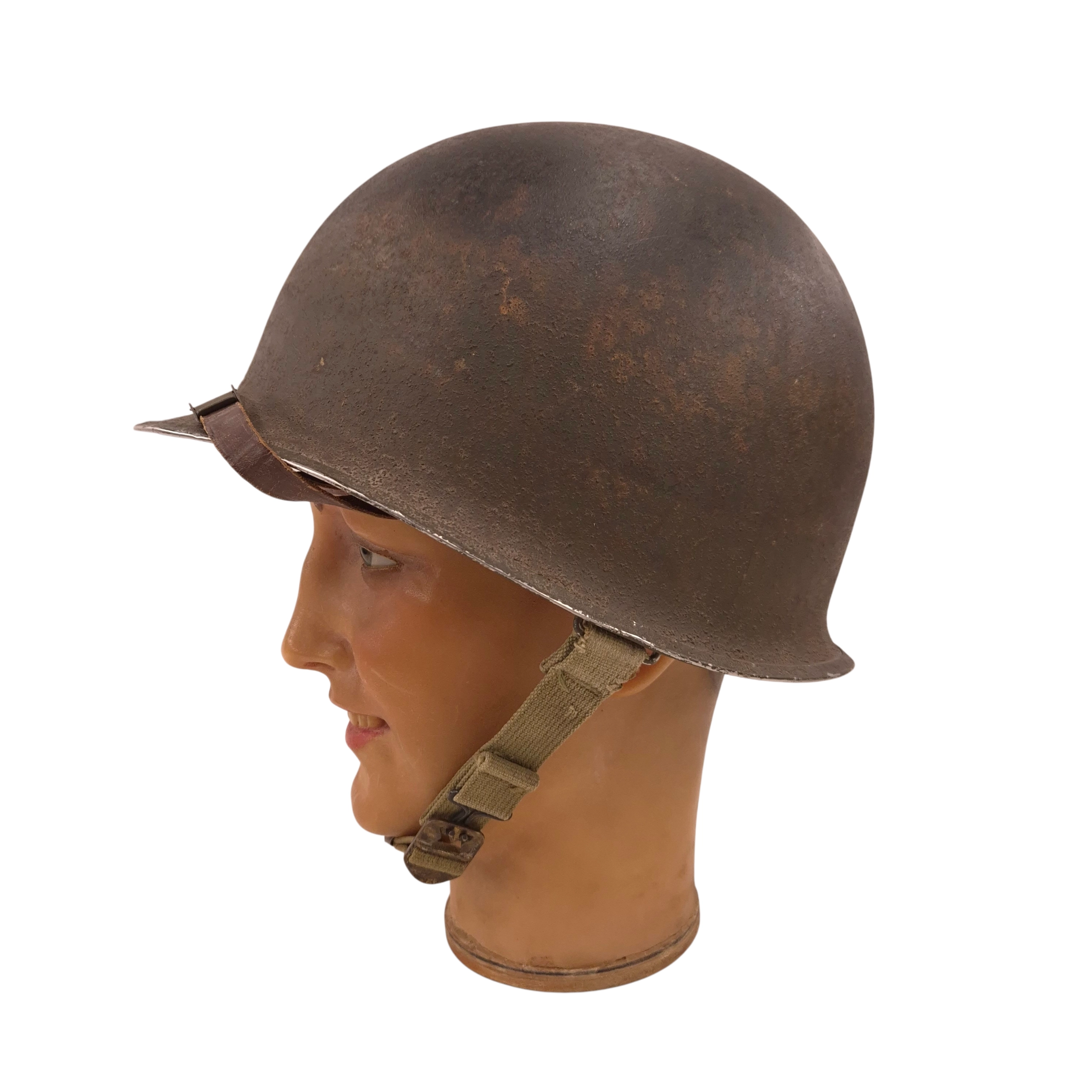U.S. M1 Fixed-Bale helmet with early INLAND liner - Image 4