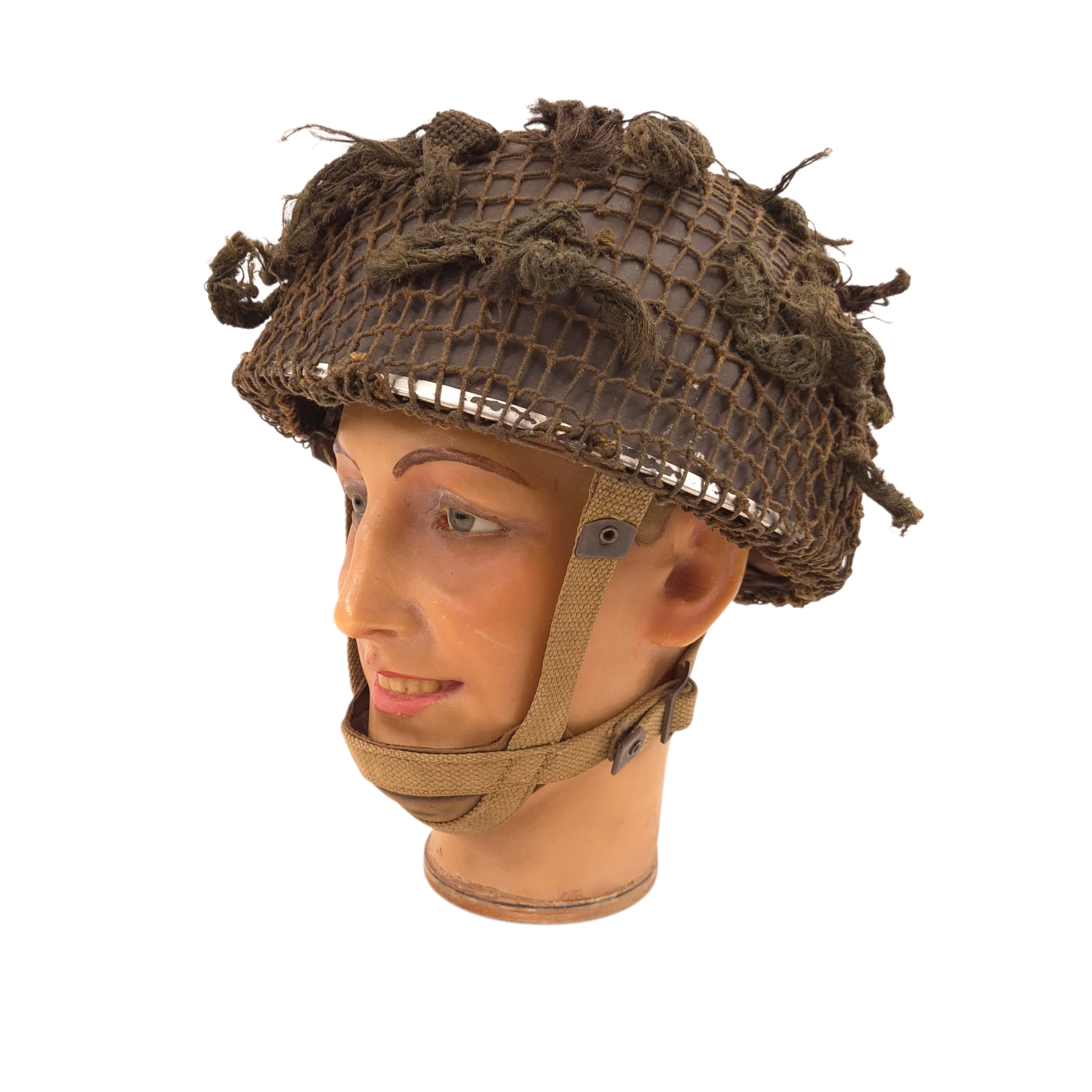 'RARE' British MkII Paratrooper Helmet - BMB 1943