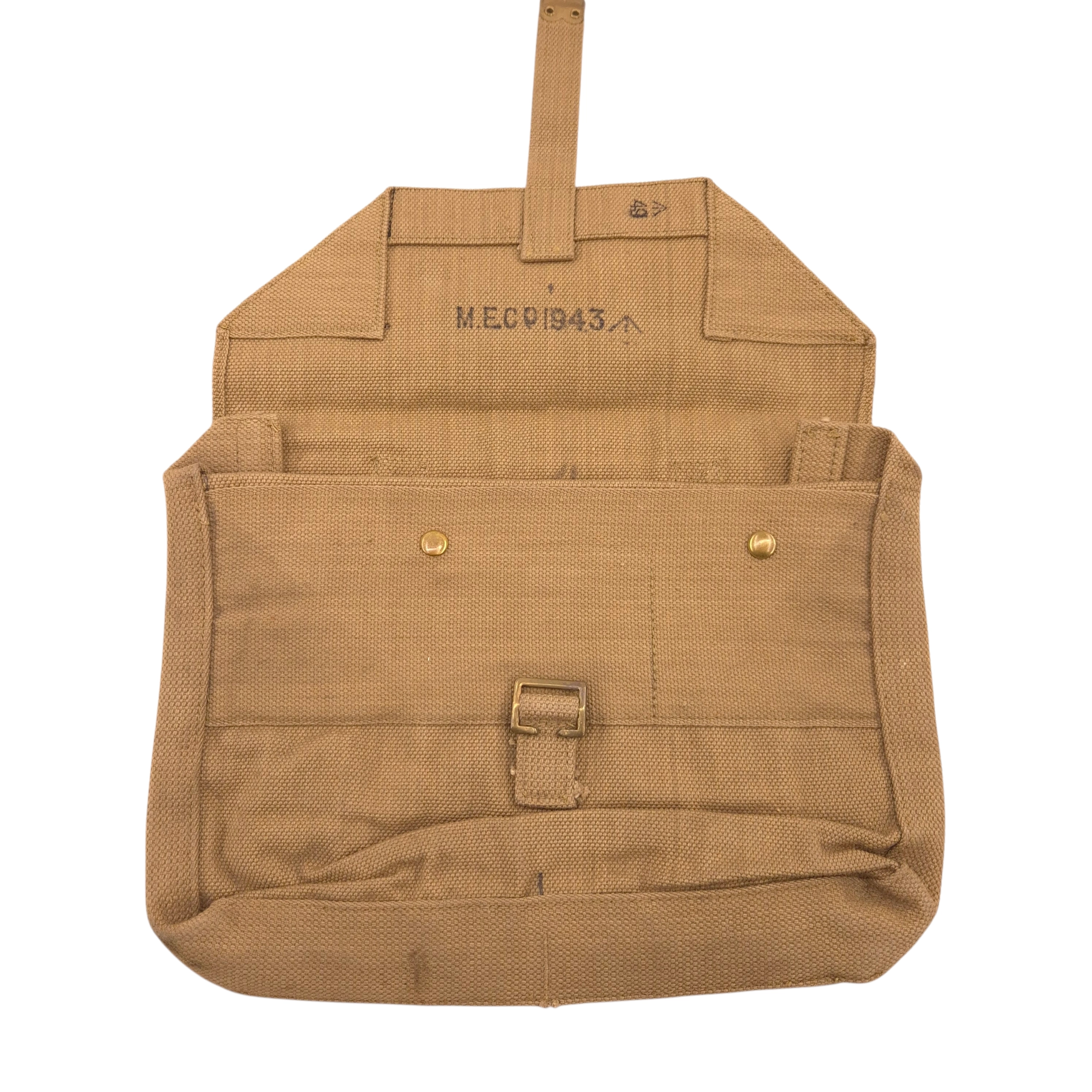 British P37 Officer's Haversack - MECo 1943 - Image 2