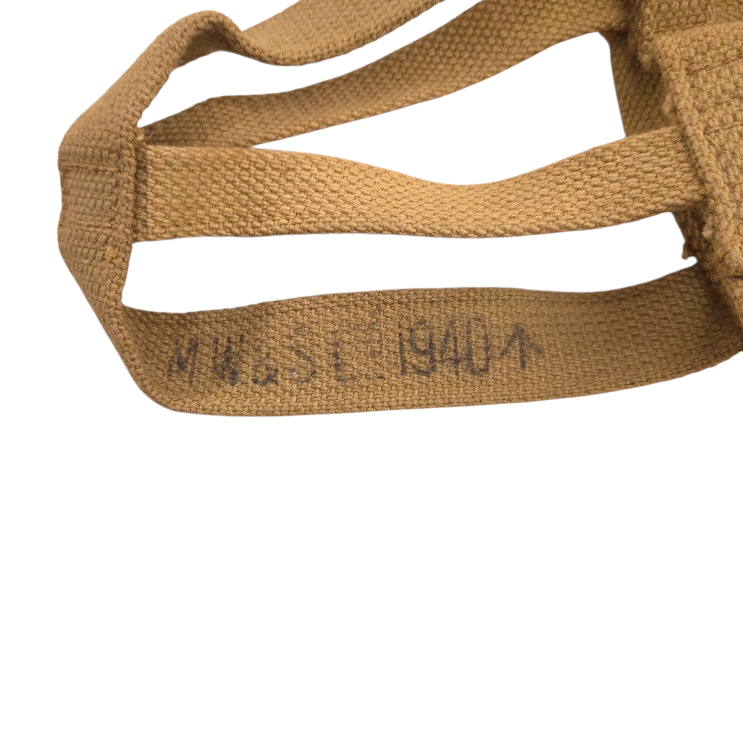 British P37 Web Water Bottle Carrier - M.W. & S. 1940 - Image 2