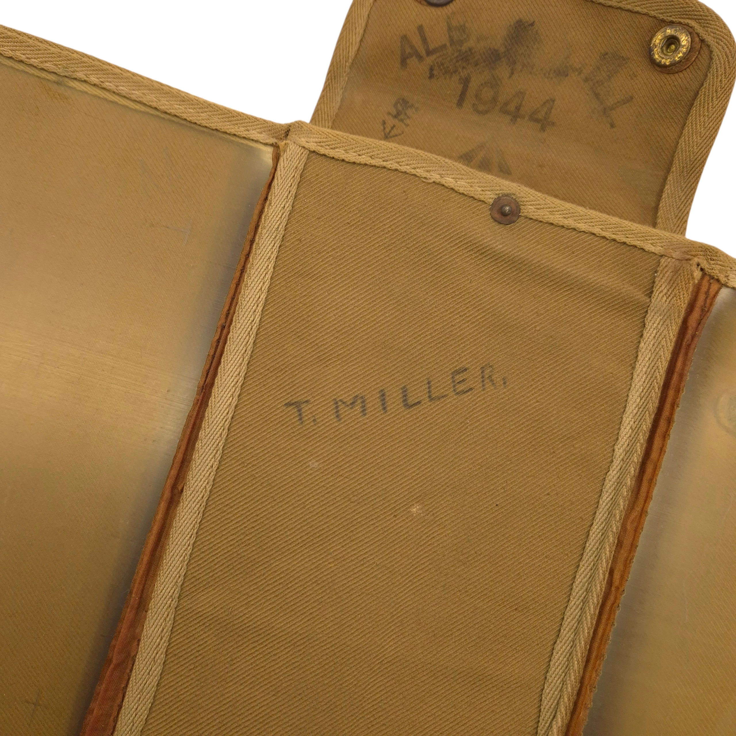 British Airborne Map Case - 1944  'T. Miller' - Image 4