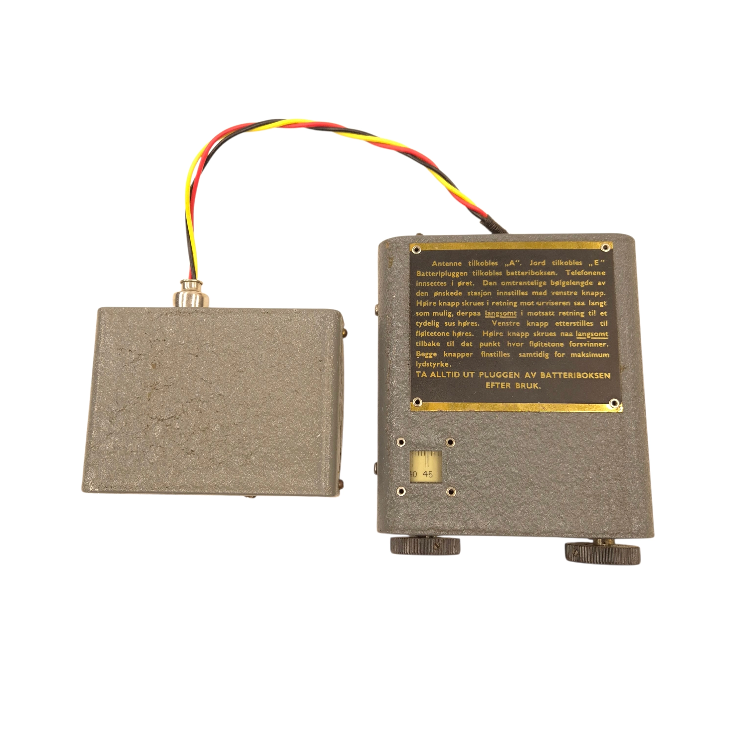 SOE Clandestine Radio Receiver – Type 31/1 Sweetheart - Image 4