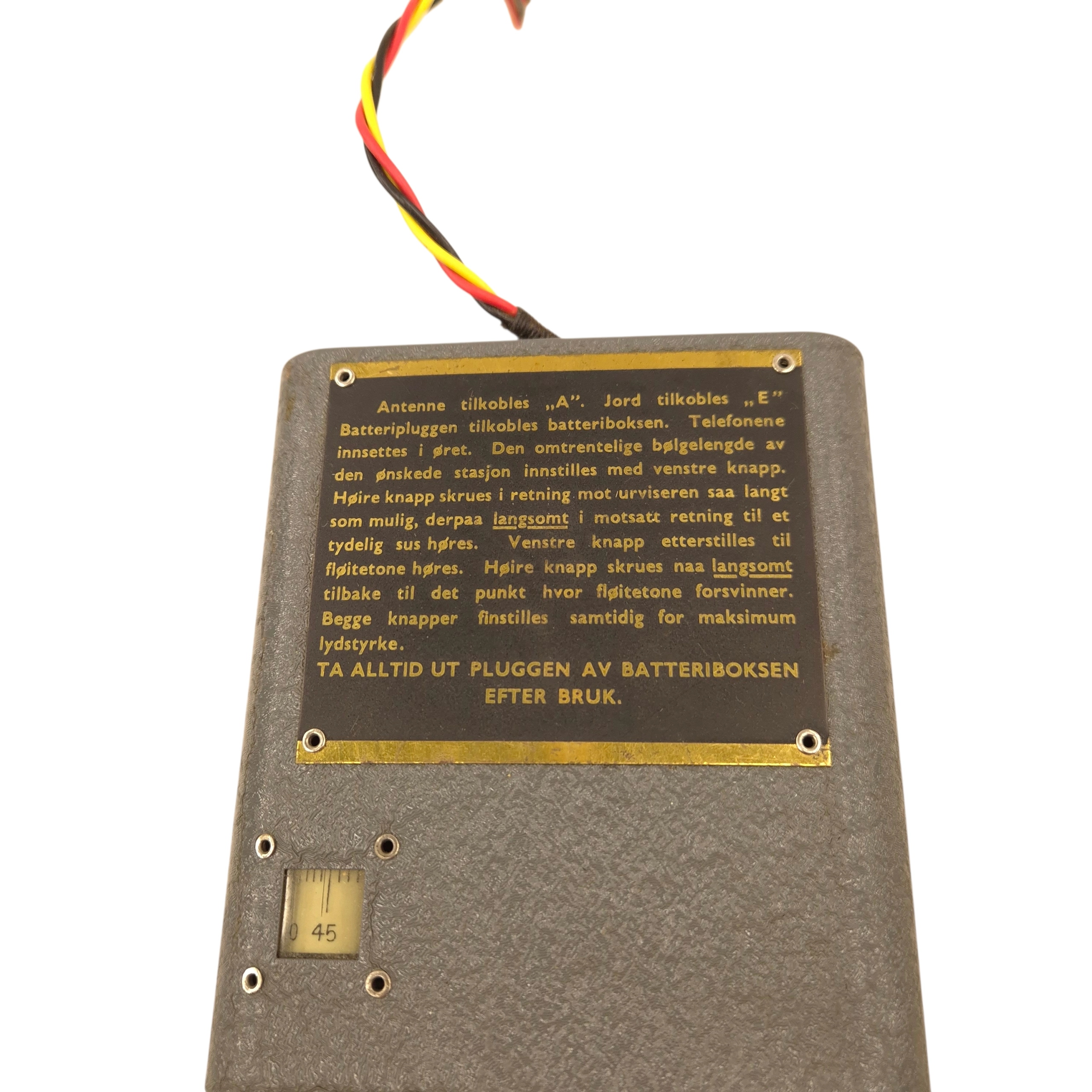 SOE Clandestine Radio Receiver – Type 31/1 Sweetheart - Image 8