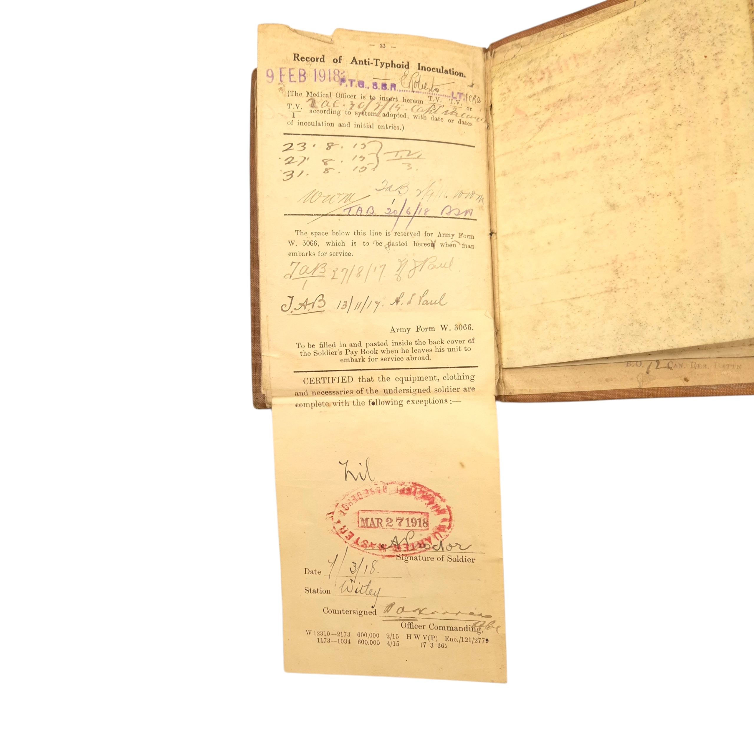 WWI Canadian "Military-Medal" Grouping – Pte. Anthony Proctor, Toronto - Image 10