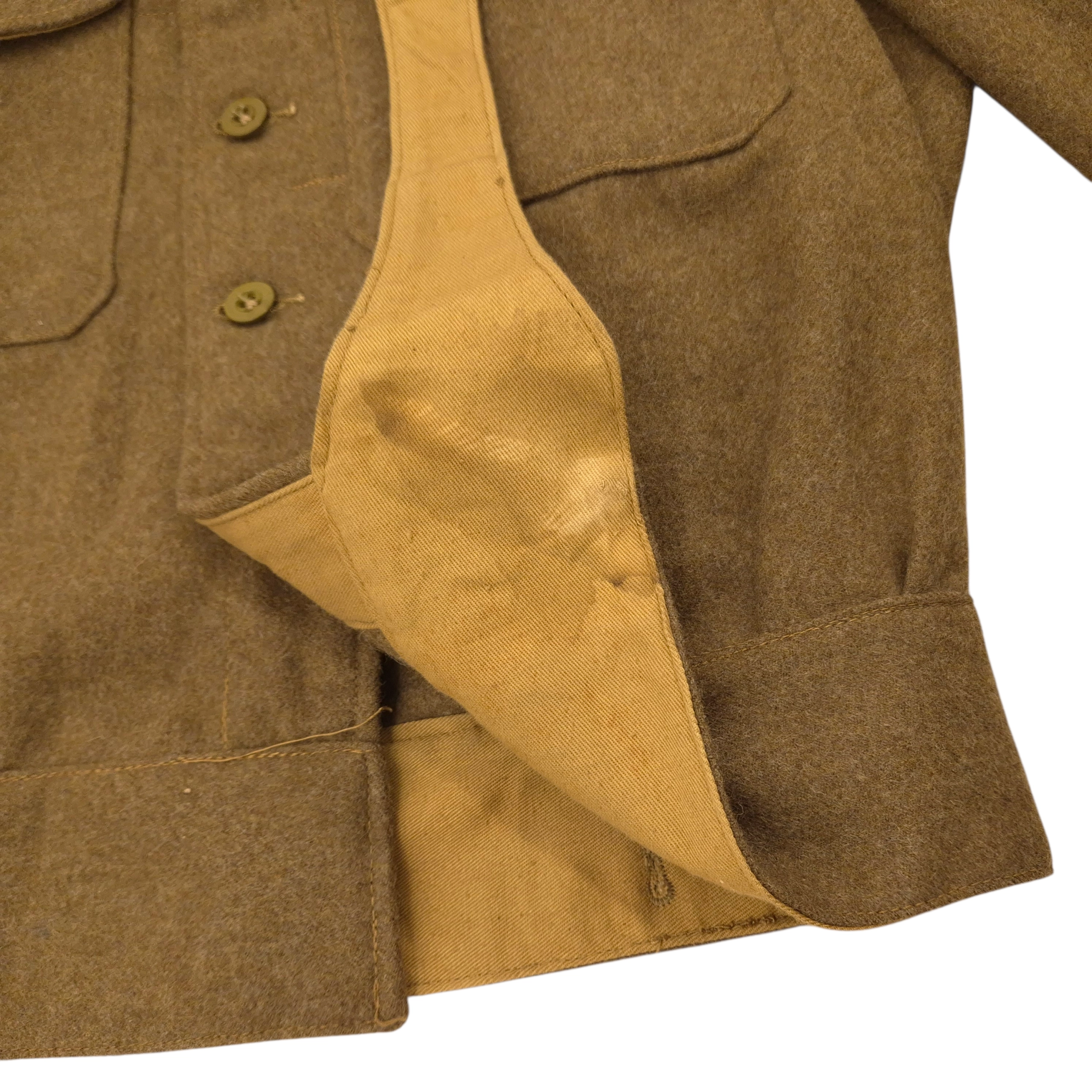 British P40 Battle Dress Jacket - 1943, size 16 - Image 8