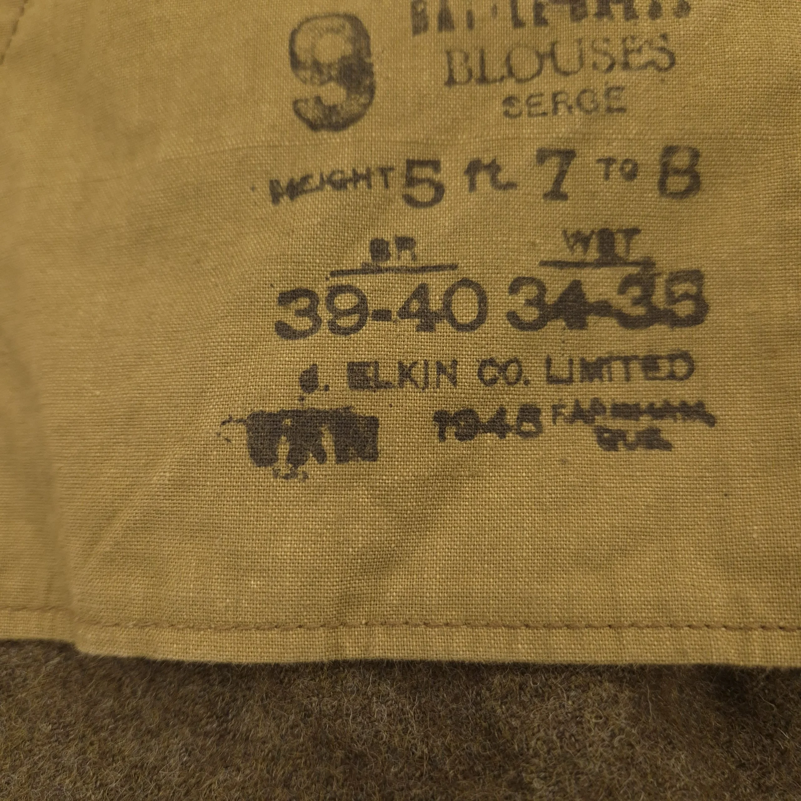 Canadian P37 Battle Dress Jacket - Image 4