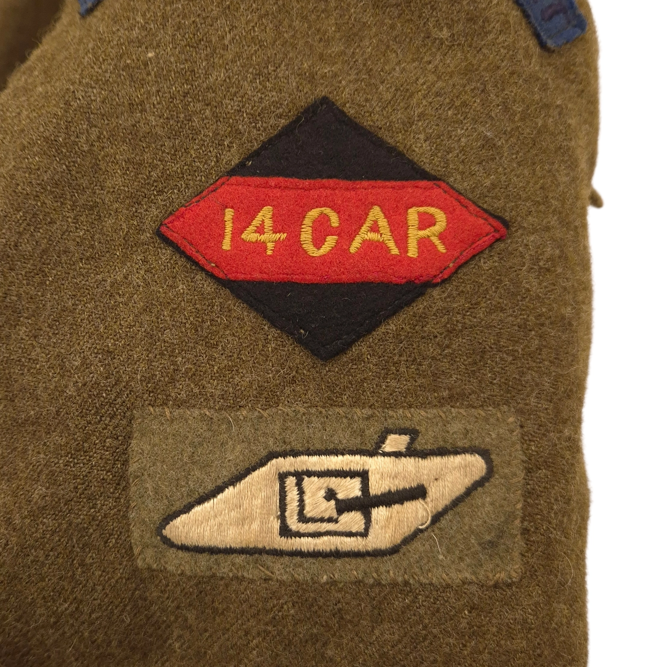 Calgary (Tank) Regiment, 14 CAR - BD Jacket and Beret 1944 - Image 7