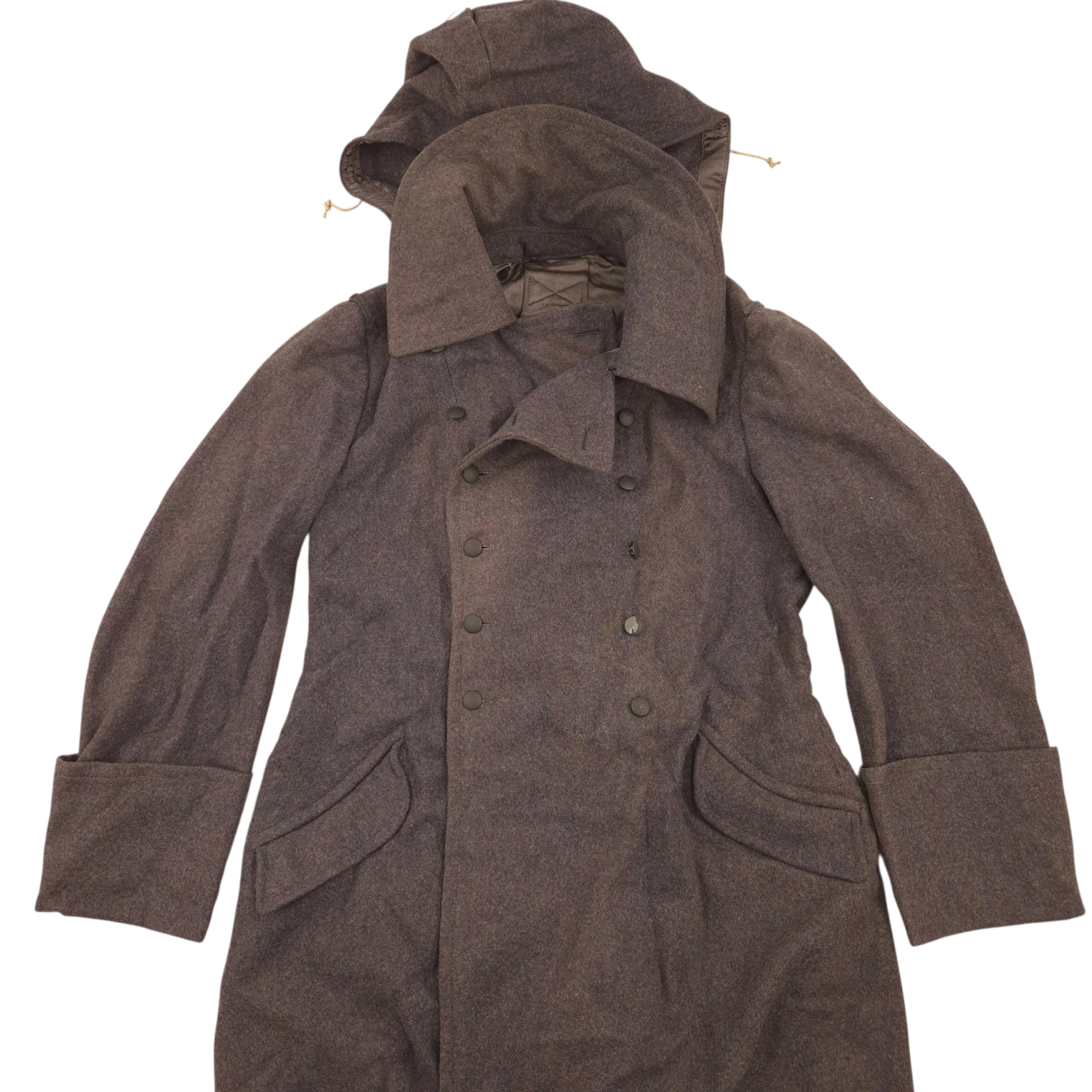 Luftwaffe EM's Greatcoat with Hood - 1943 - Image 3