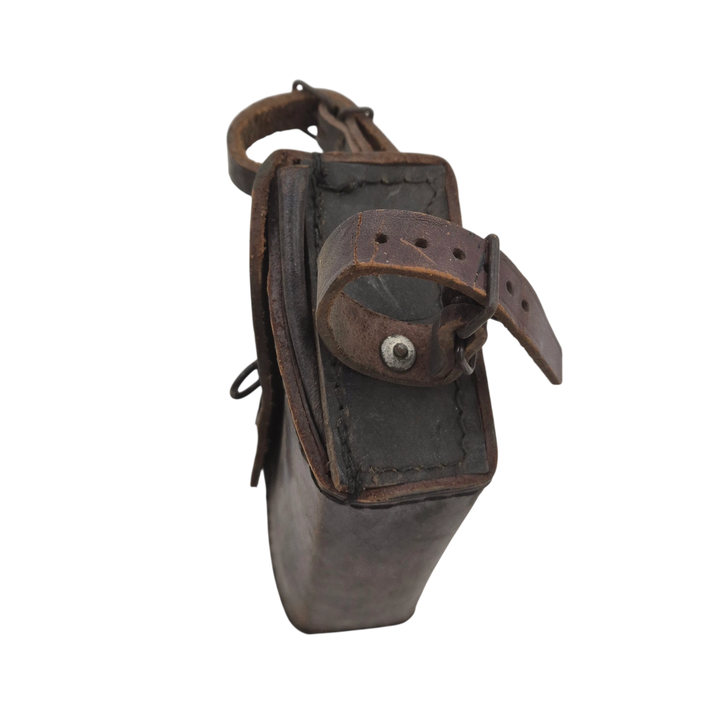 British Army Bicycle Leather Tool Pouch - BROOKS 1943 - Image 5
