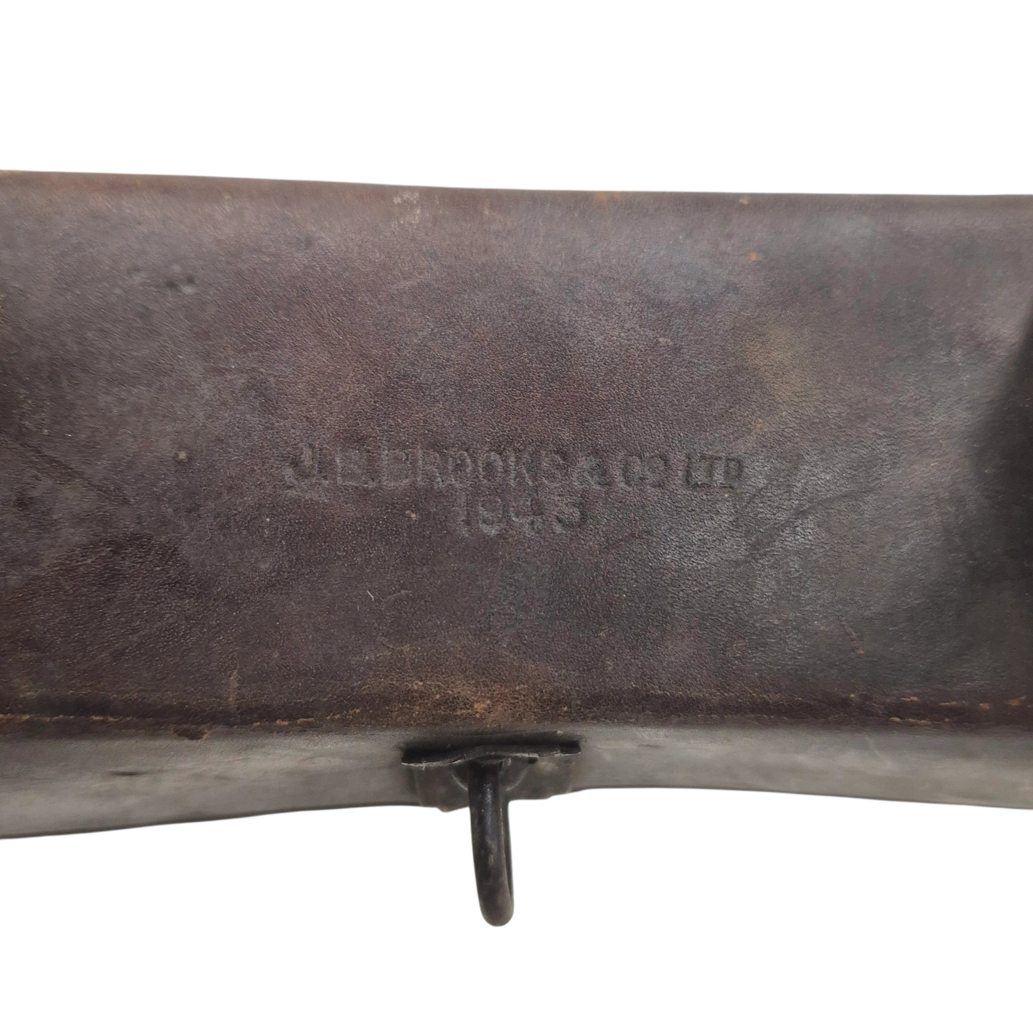 British Army Bicycle Leather Tool Pouch - BROOKS 1943 - Image 3
