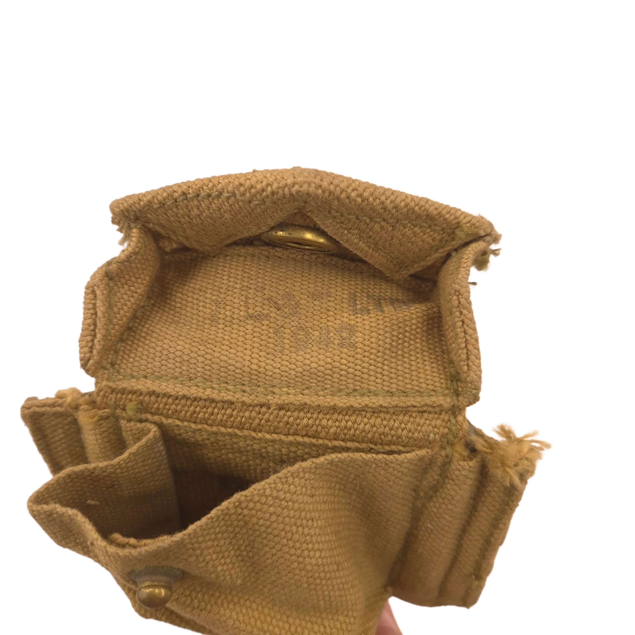 Canadian P37 Pistol Ammunition Pouch 1942 - Image 2