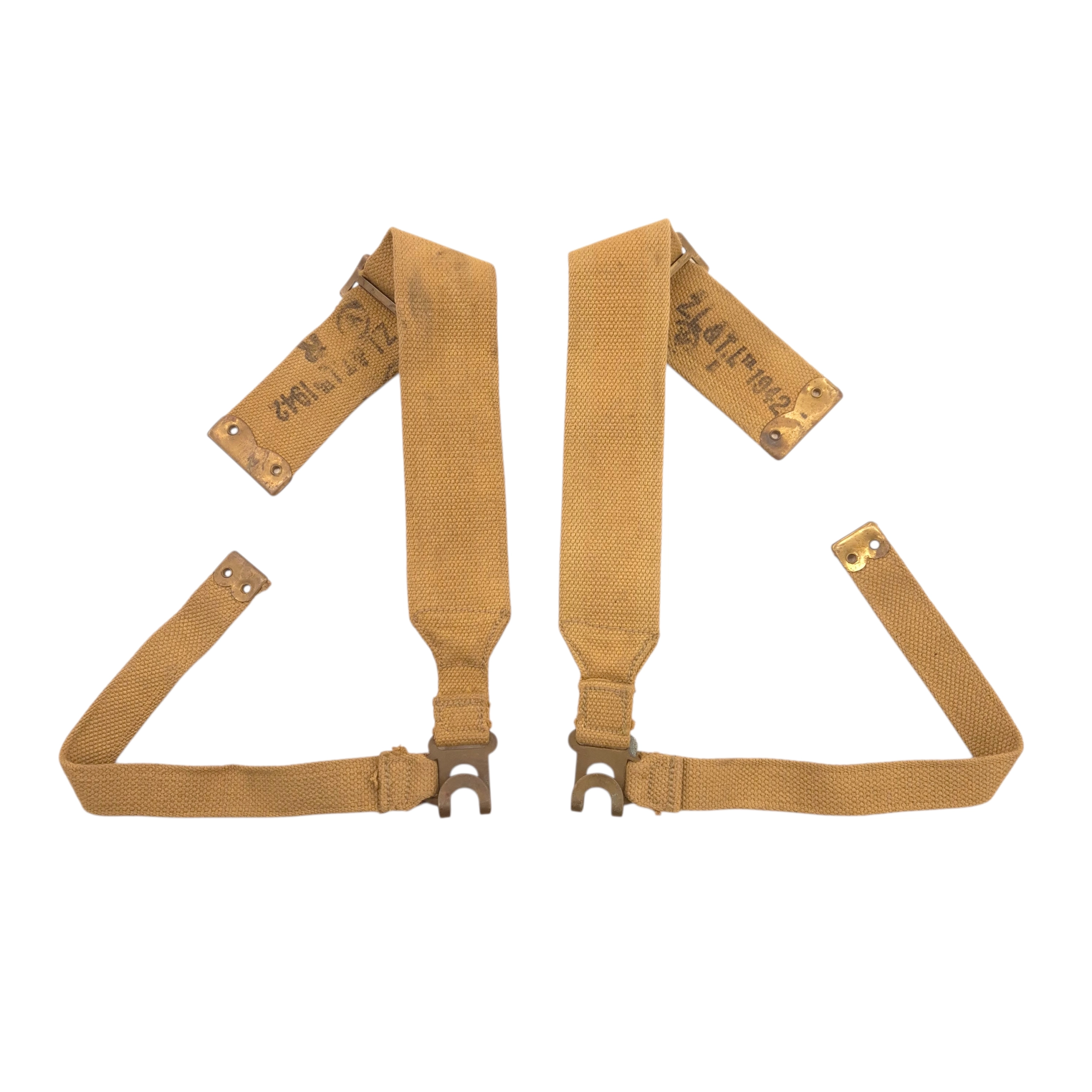 Canadian P37 Web L-Straps - ZL&T 1942