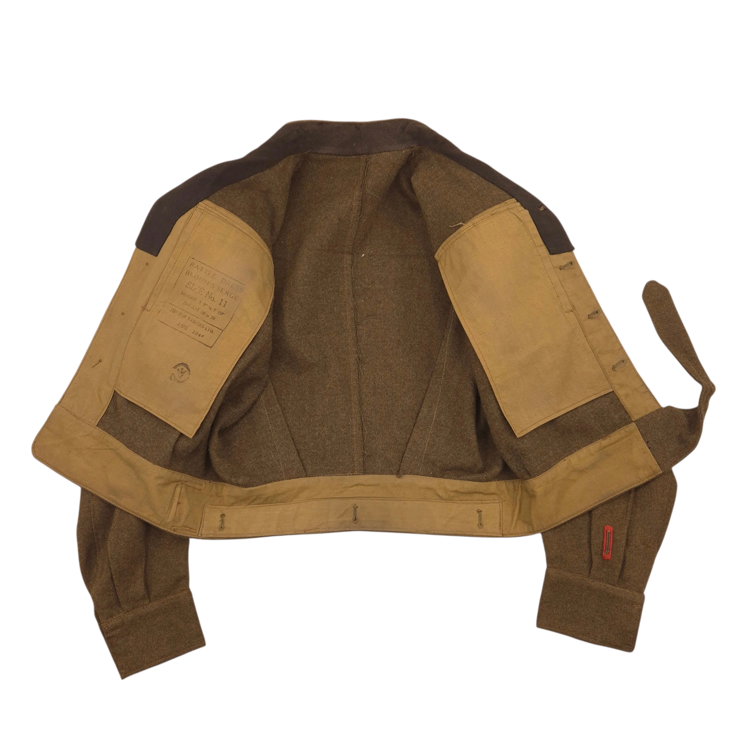 Queen's Own Rifles of Canada - Battle Dress Jacket, Trousers and Belt - Image 5