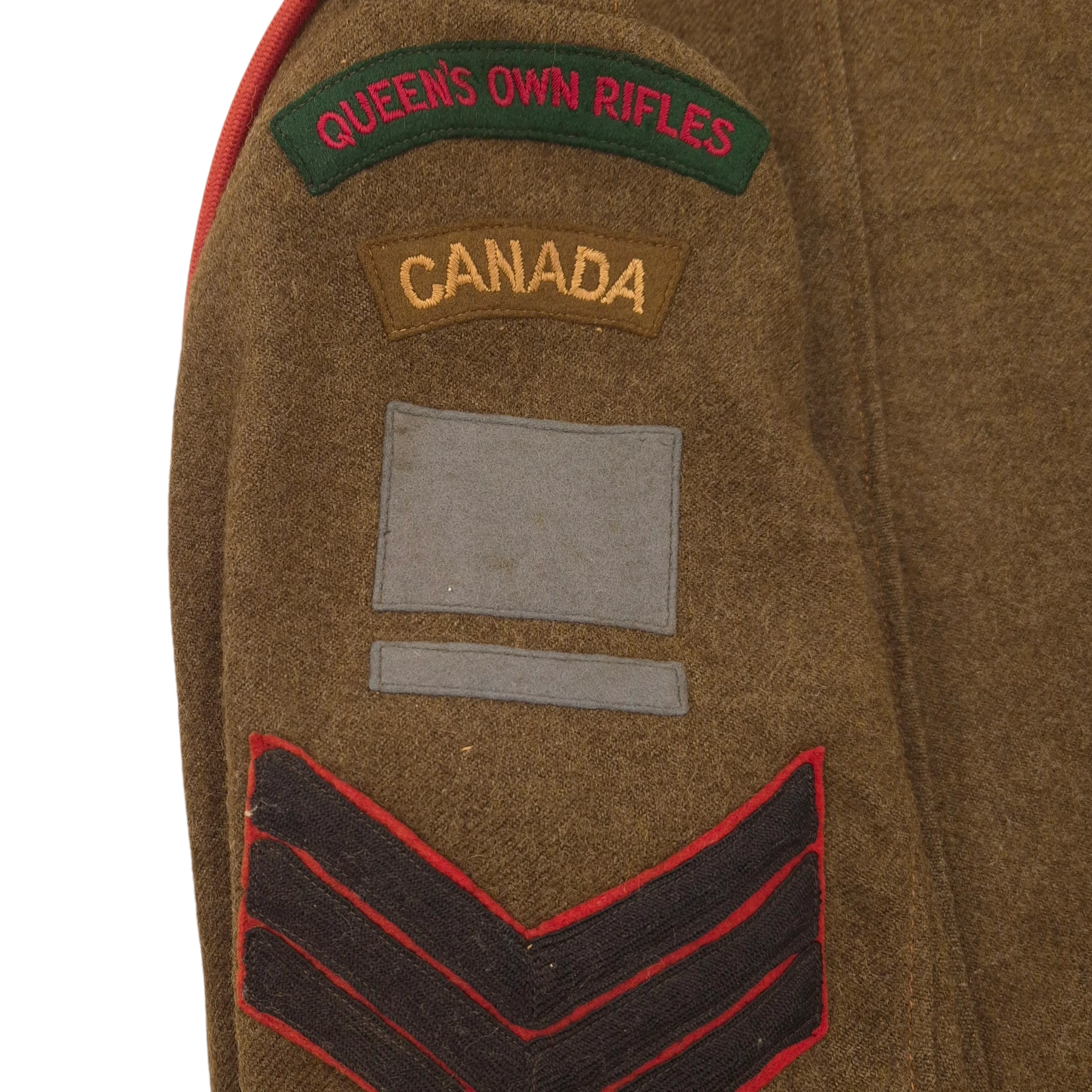 Queen's Own Rifles of Canada - Battle Dress Jacket, Trousers and Belt - Image 8