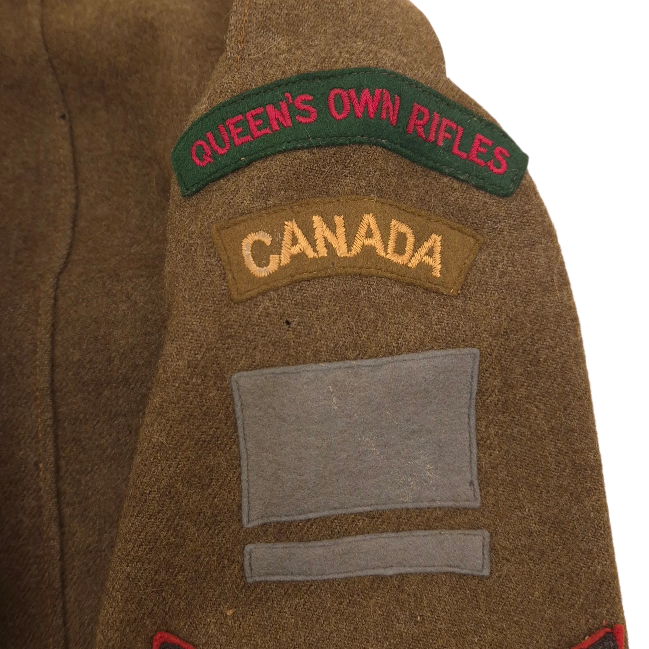 Queen's Own Rifles of Canada - Battle Dress Jacket, Trousers and Belt - Image 11