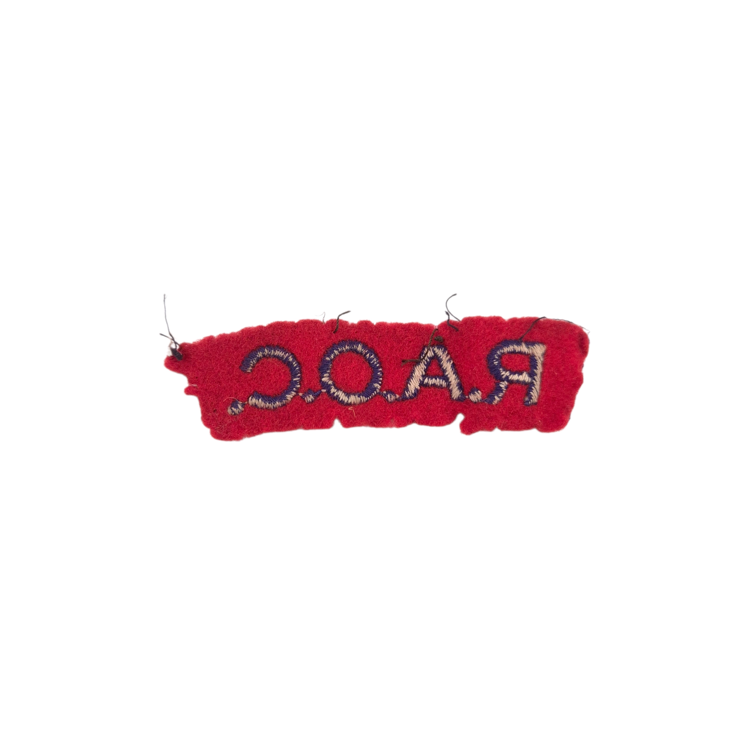RAOC - Embroidered shoulder title - Image 2