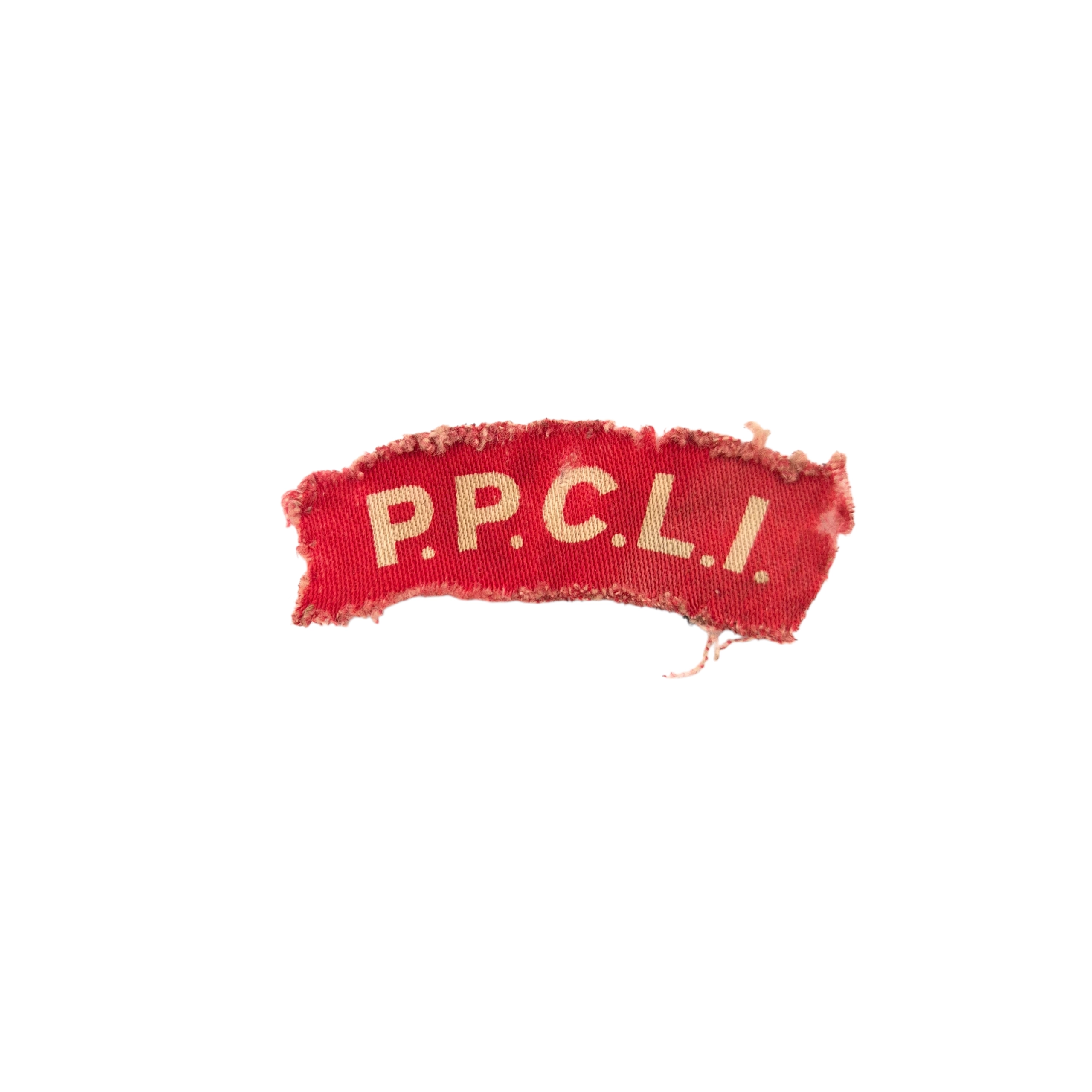 PPCLI - Printed shoulder title