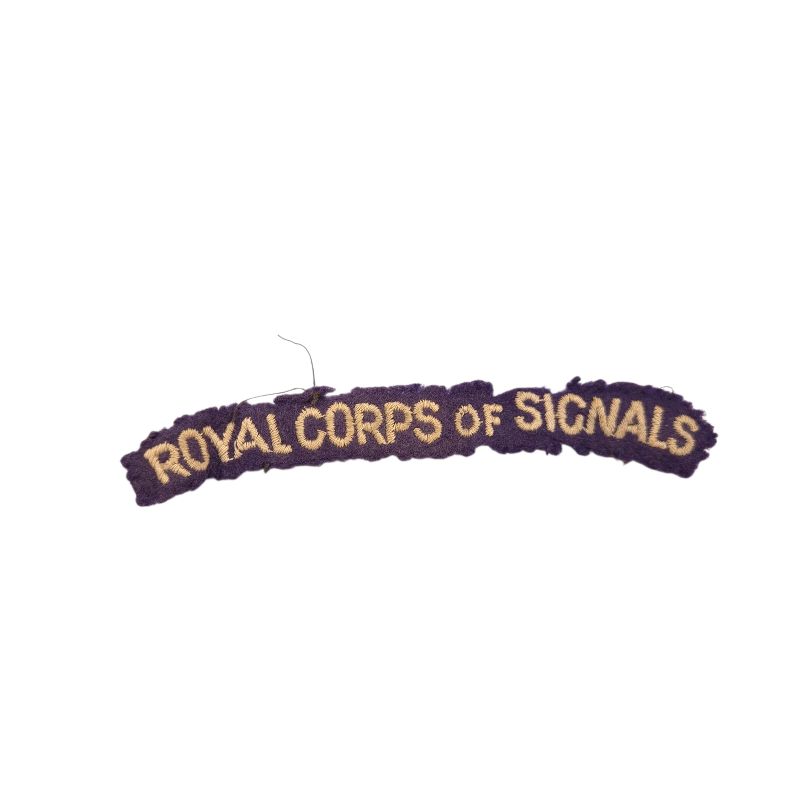 Royal Corps of Signals - Embroidered shoulder title