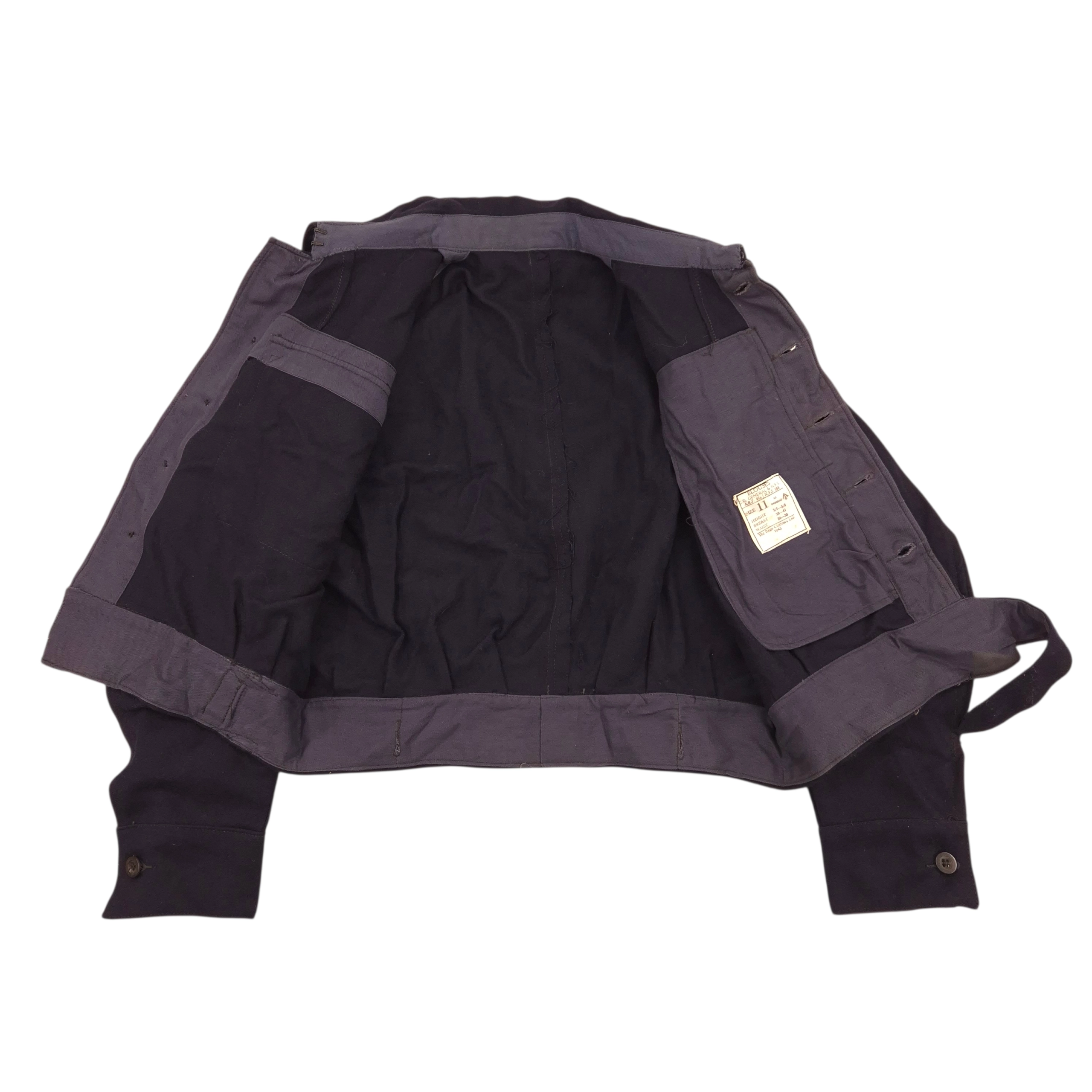 British Civil Defence / N.F.S. Battledress Blouse - 1943 - Image 2