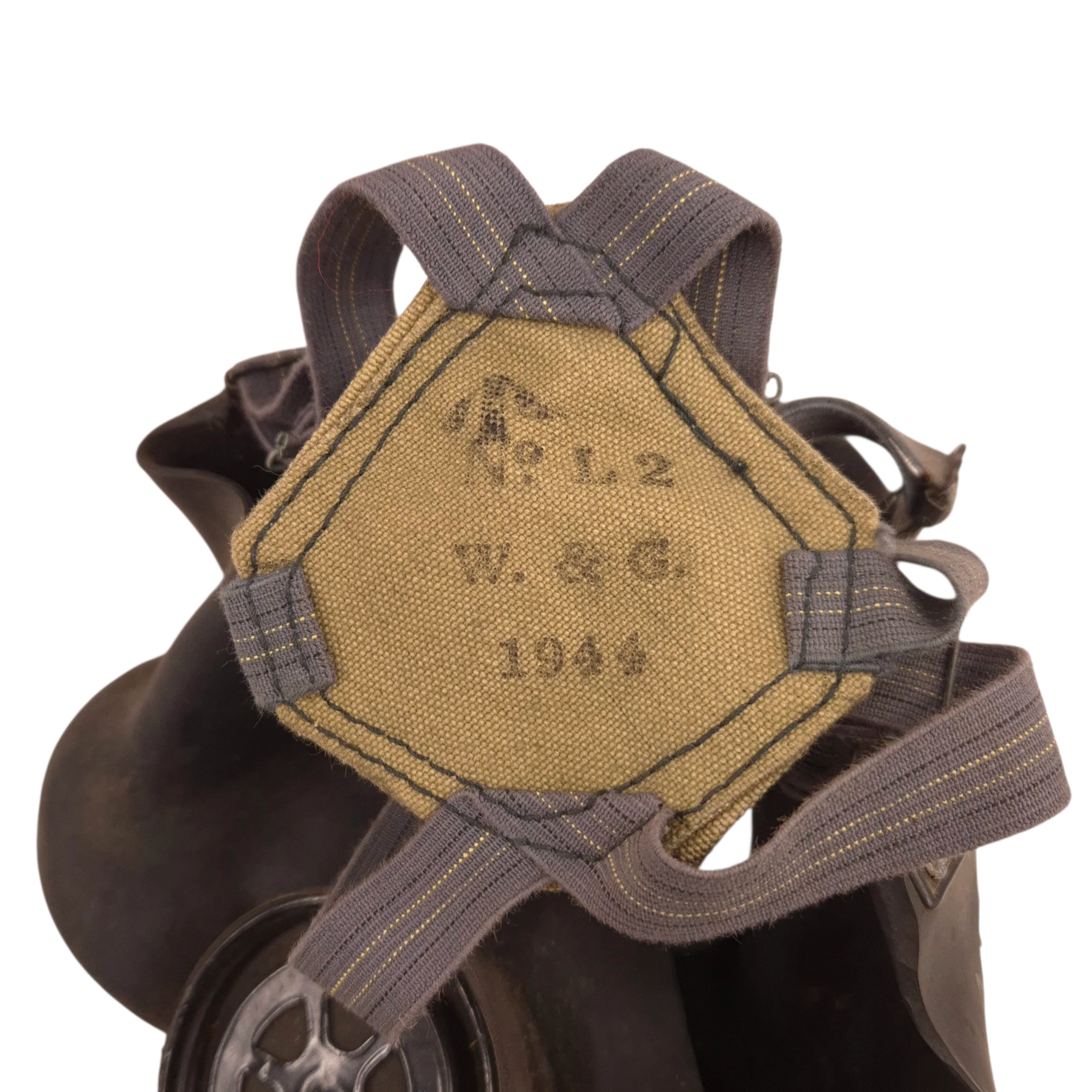 British Light Respirator with bag - 1944 - Image 7