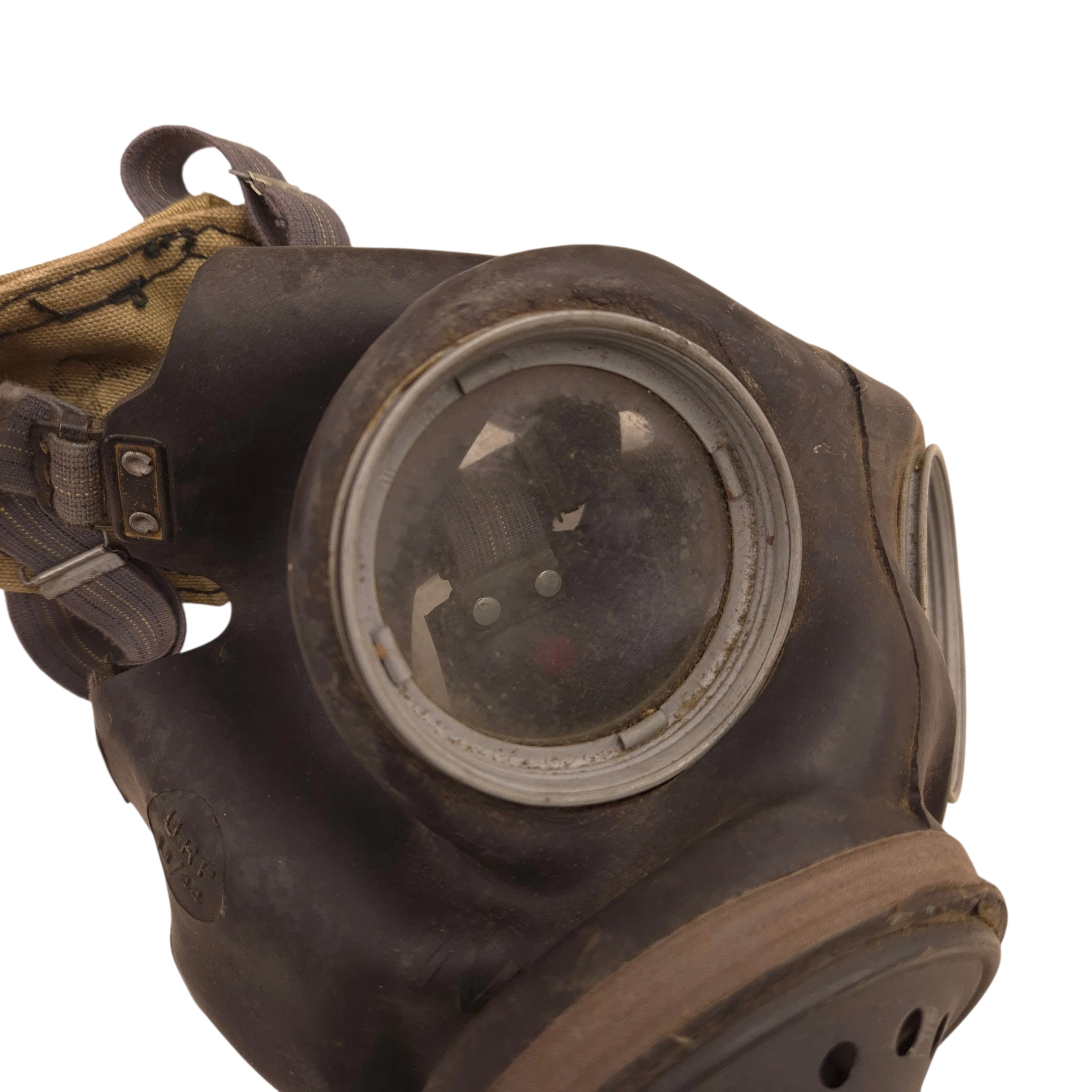British Light Respirator with bag - 1944 - Image 8