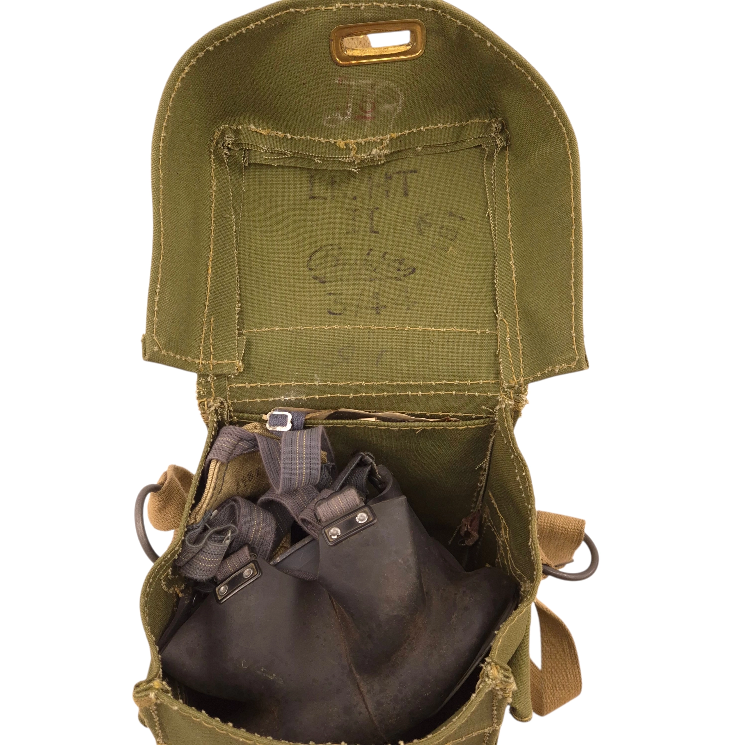 British Light Respirator with bag - 1944 - Image 3