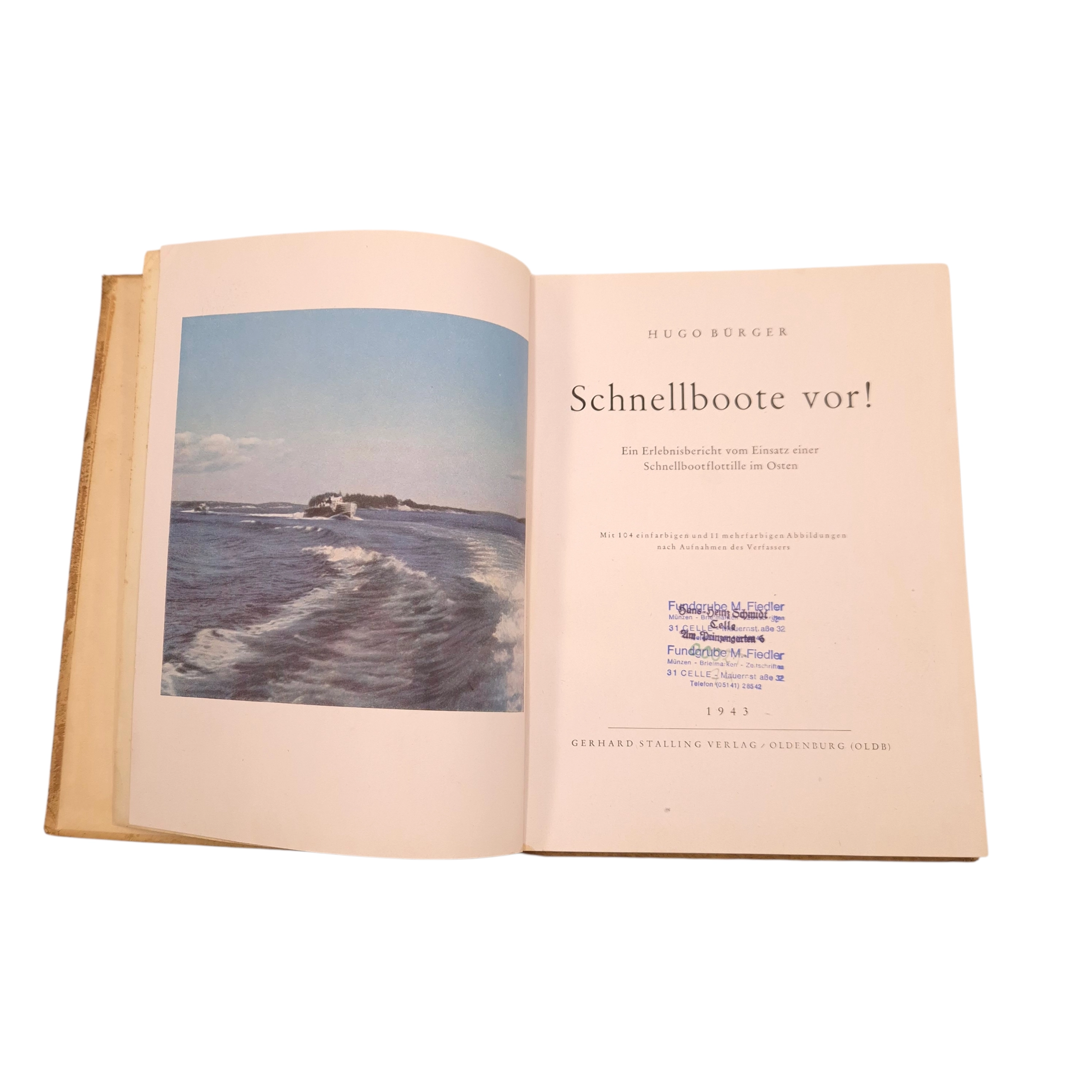 Kriegsmarine Book – Schnellboote Vor! by Hugo Bürger (1943) - Image 4