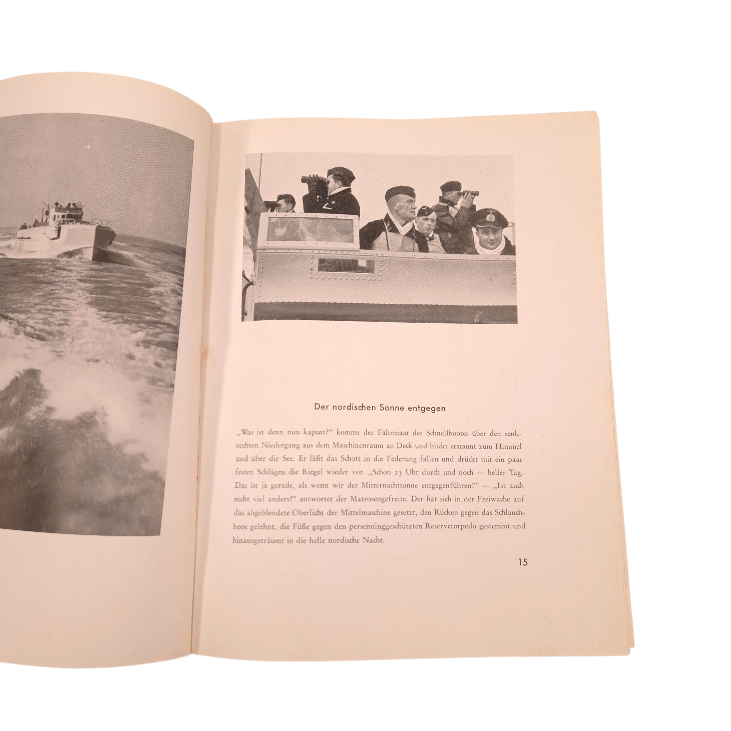Kriegsmarine Book – Schnellboote Vor! by Hugo Bürger (1943) - Image 5