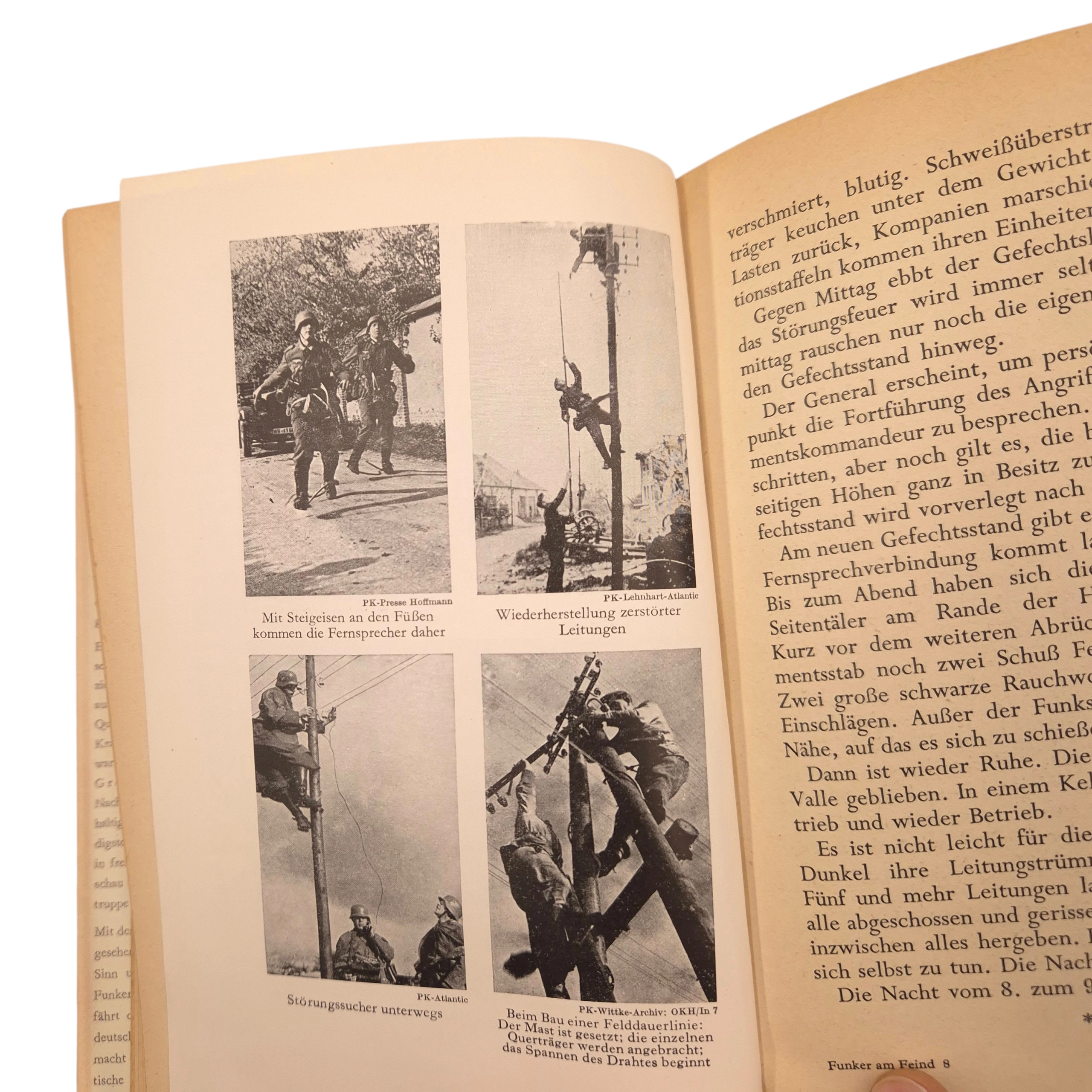 German Book 'Funker am Feind Signals' (1941) - Image 10