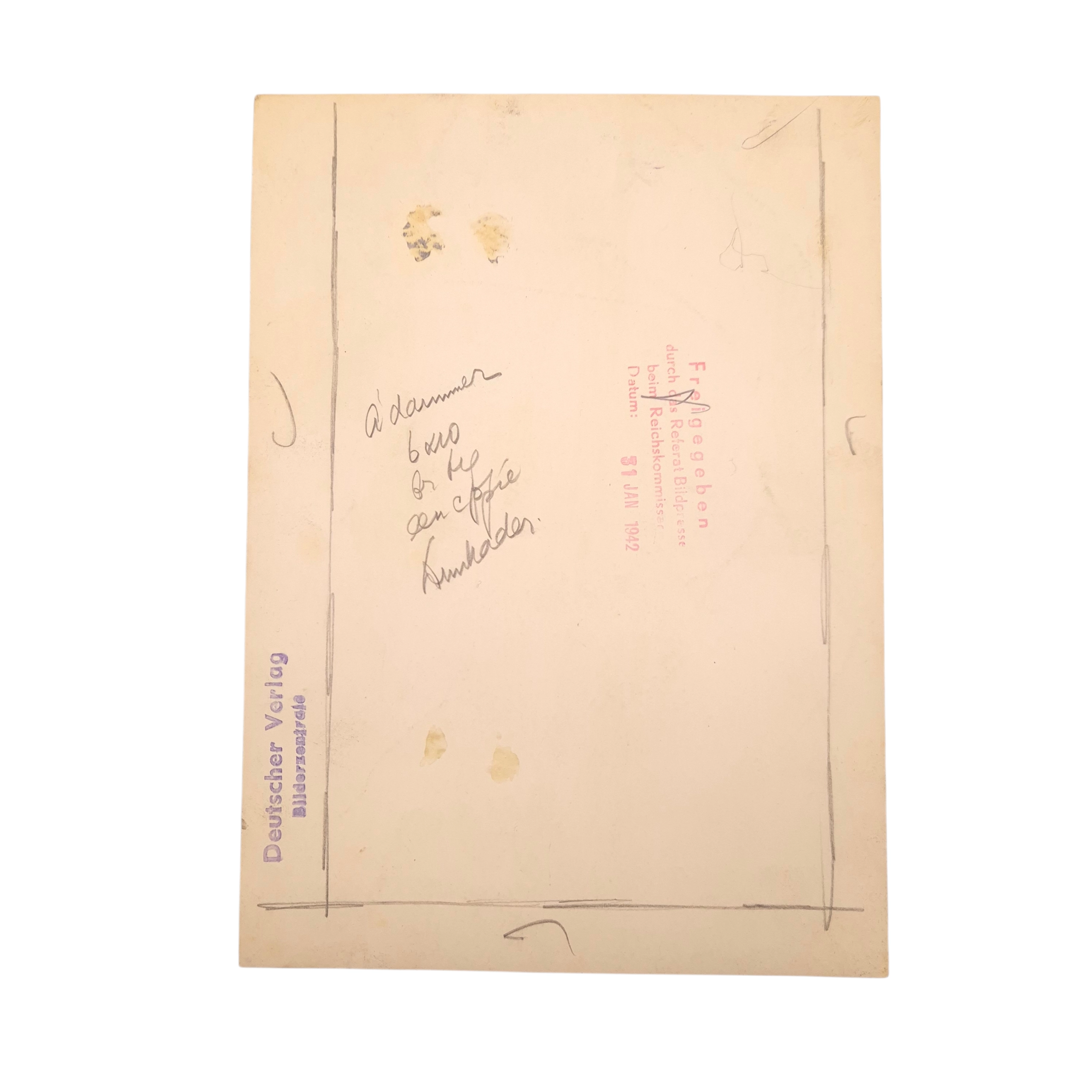 Kriegsmarine Photograph 1942 - Image 2